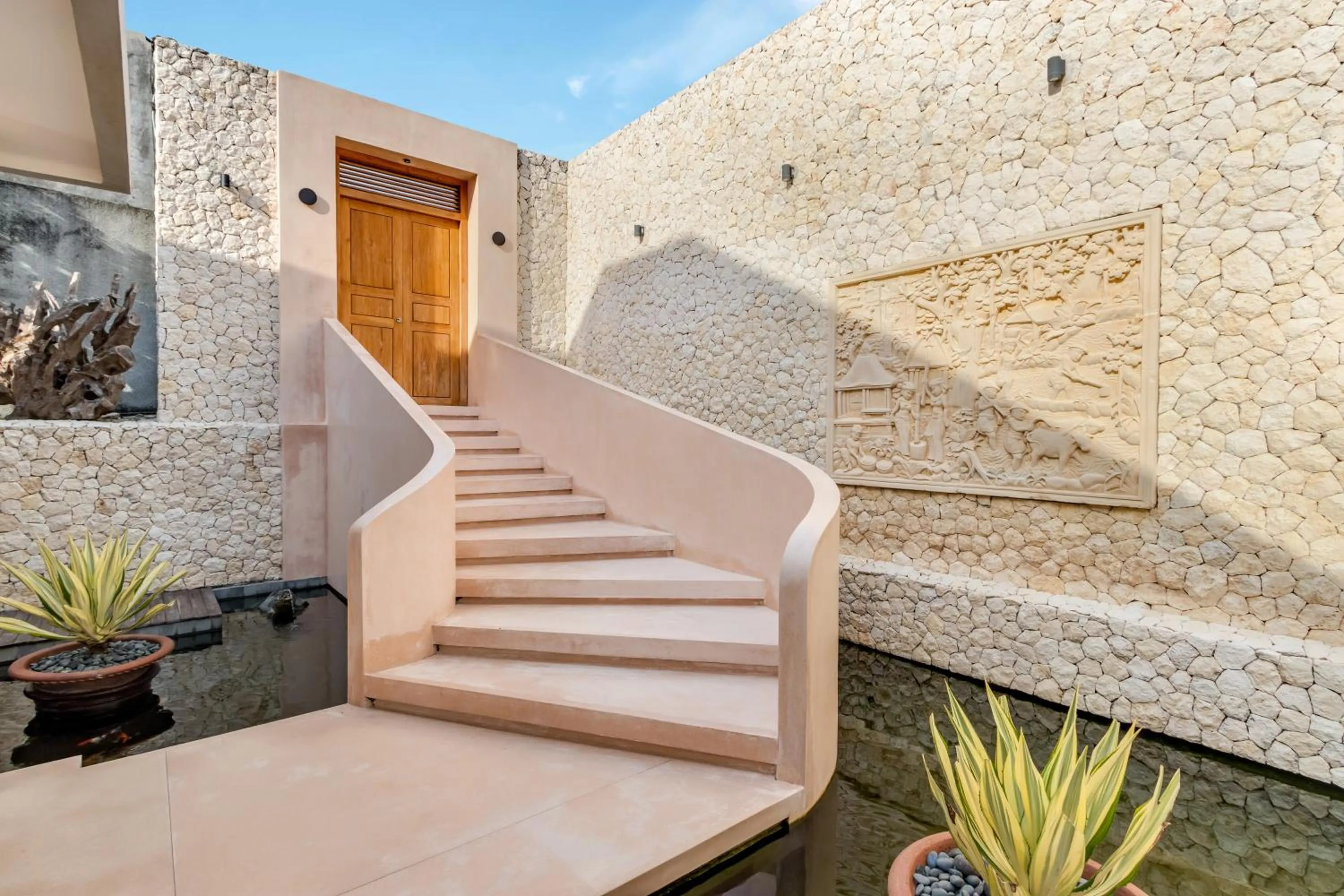 Facade/entrance in Navya Villas