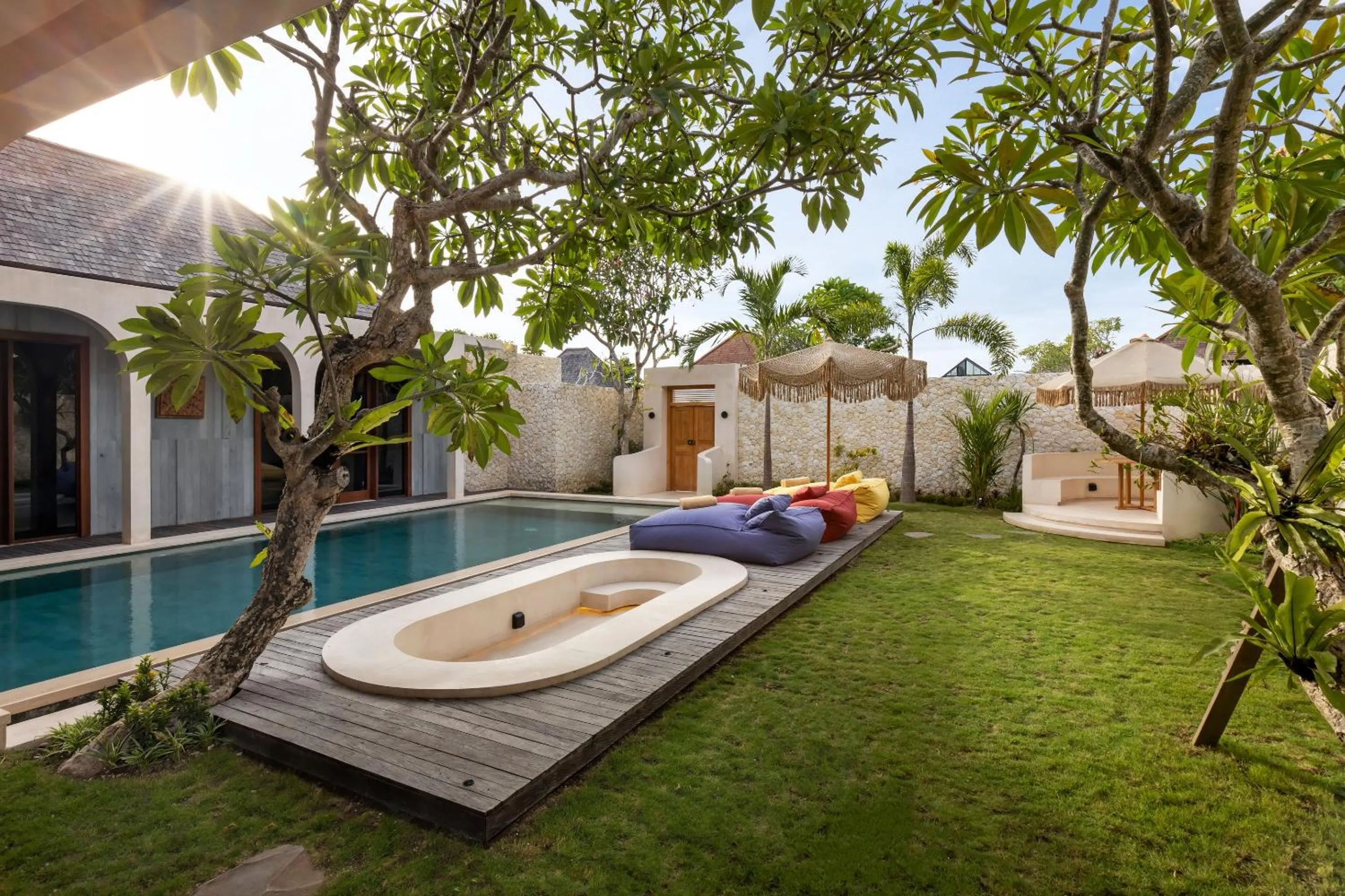 Garden in Navya Villas