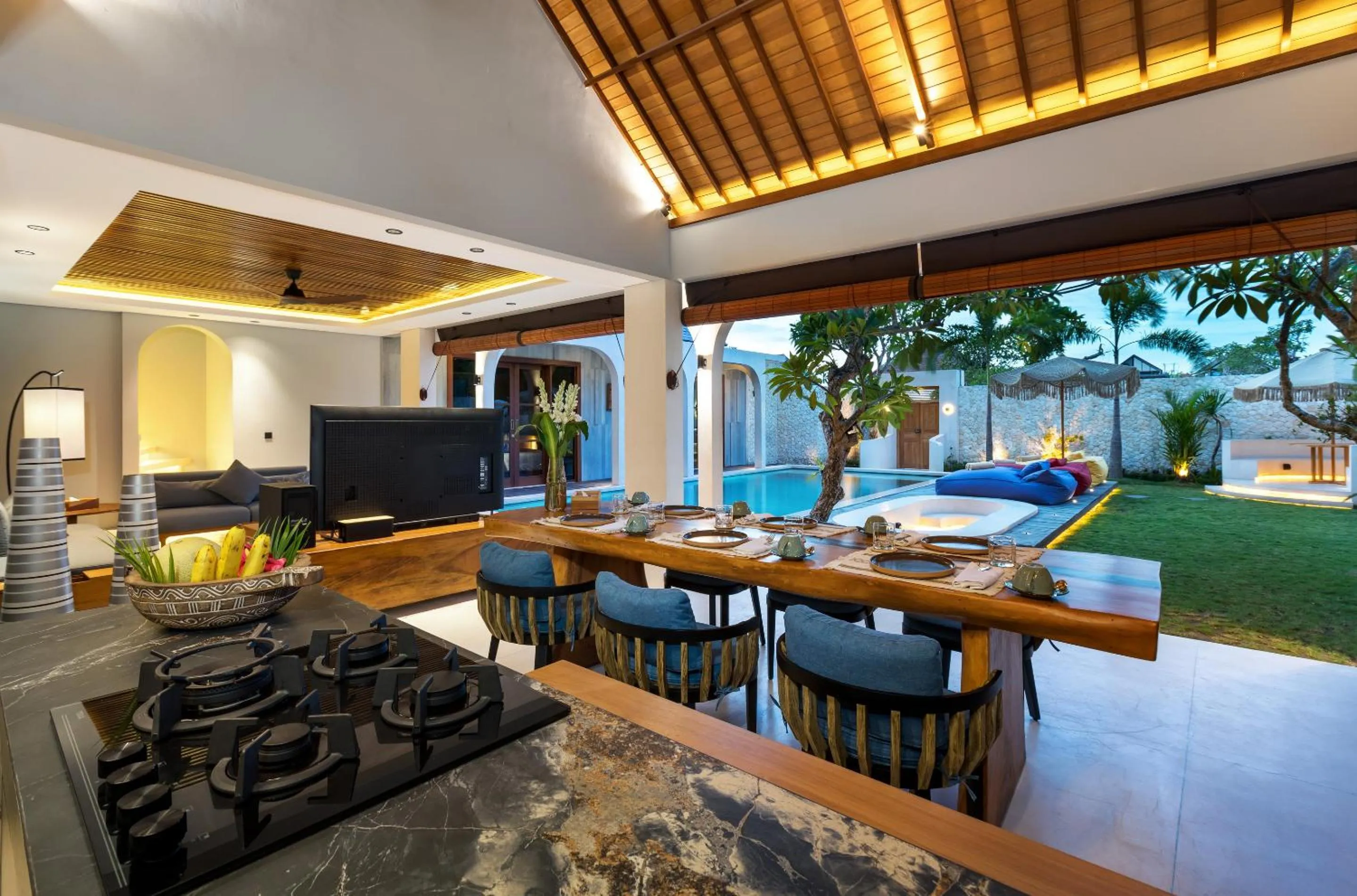 Garden in Navya Villas