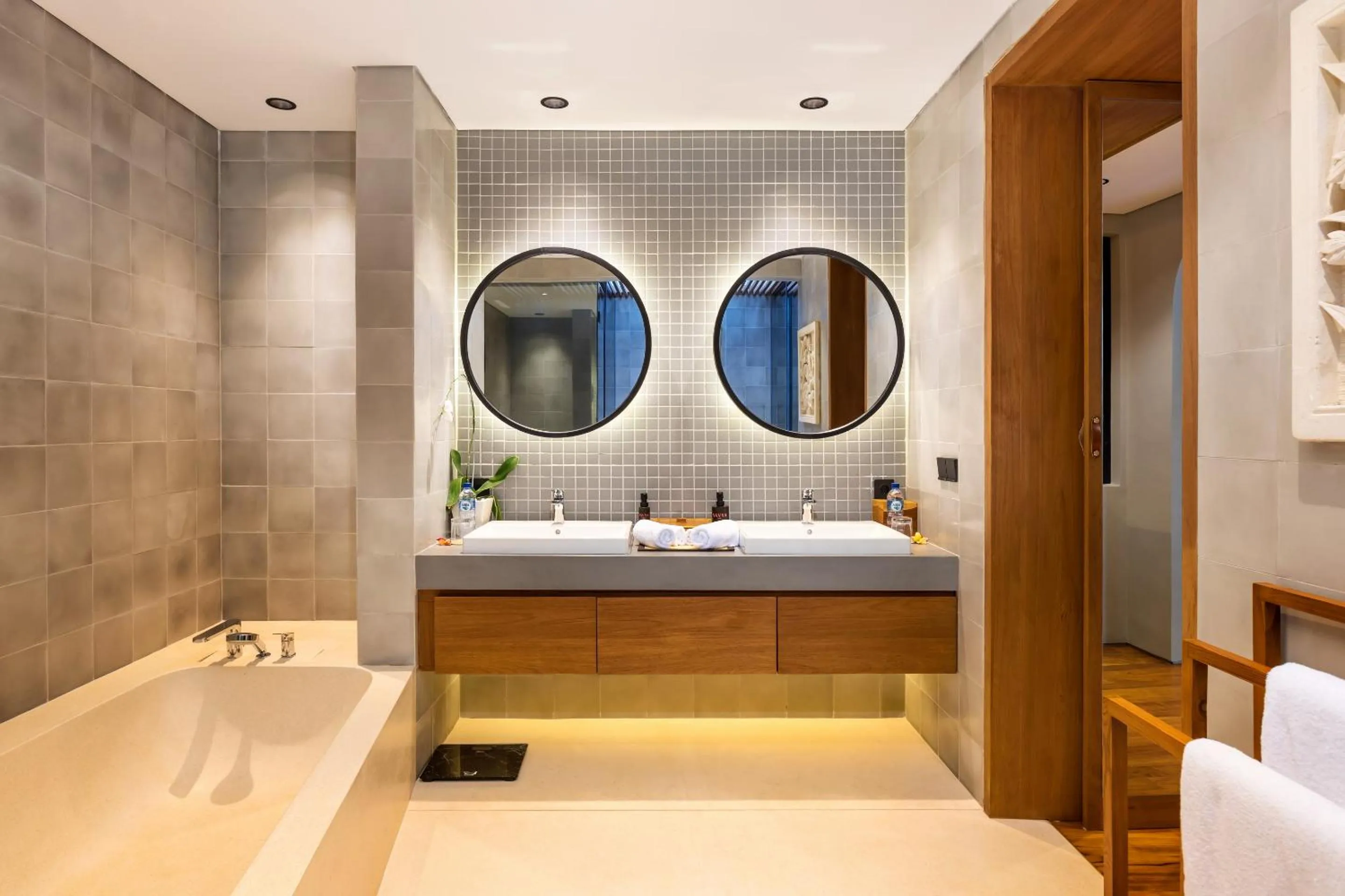 Bathroom in Navya Villas