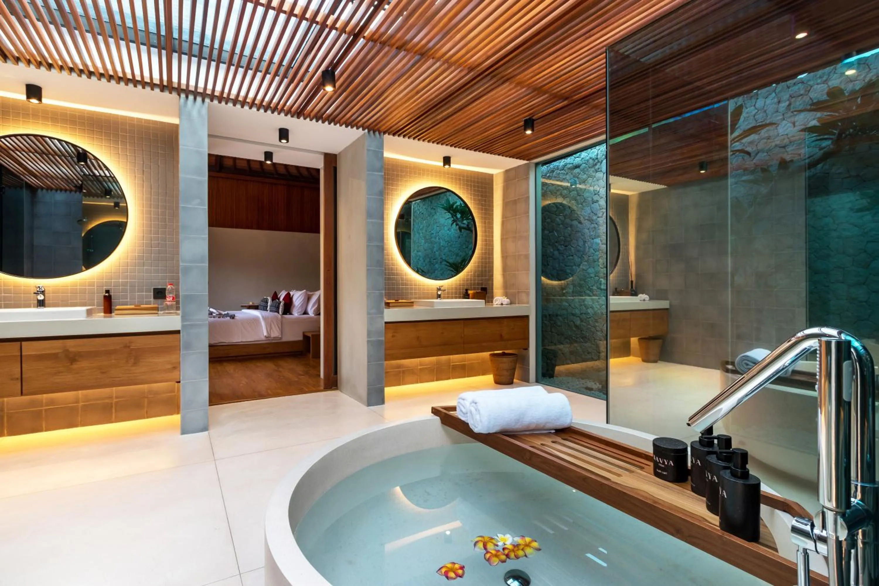 Bathroom in Navya Villas