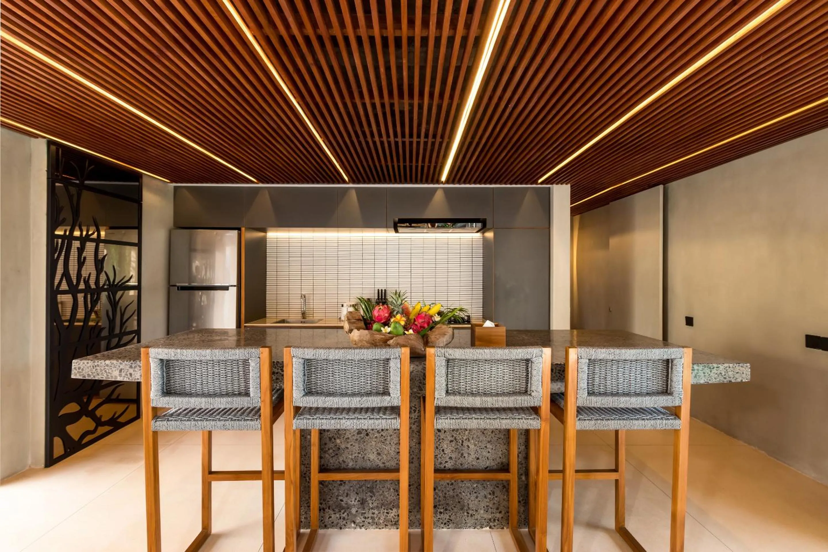 Kitchen or kitchenette in Navya Villas