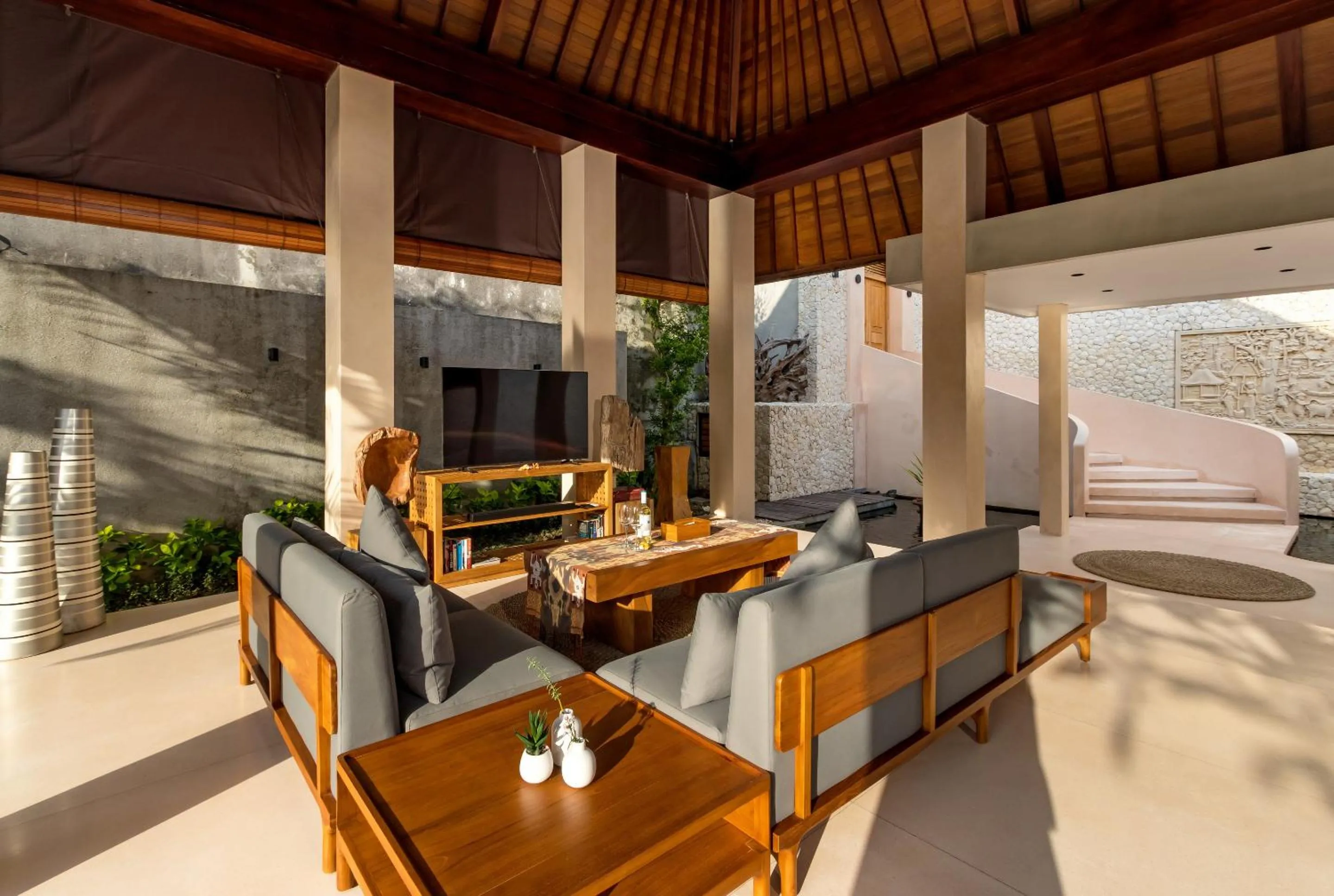 Living room in Navya Villas