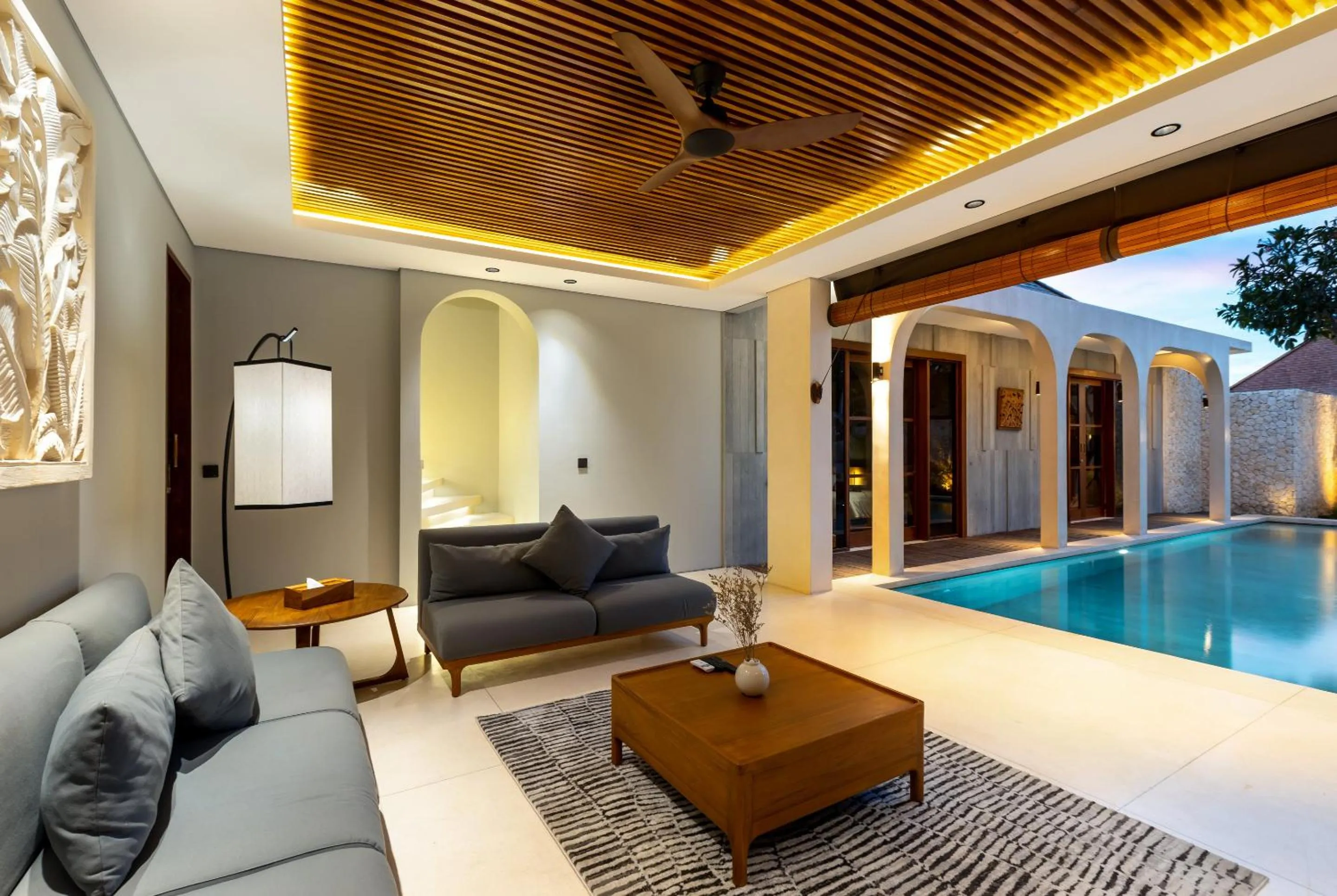 Living room in Navya Villas