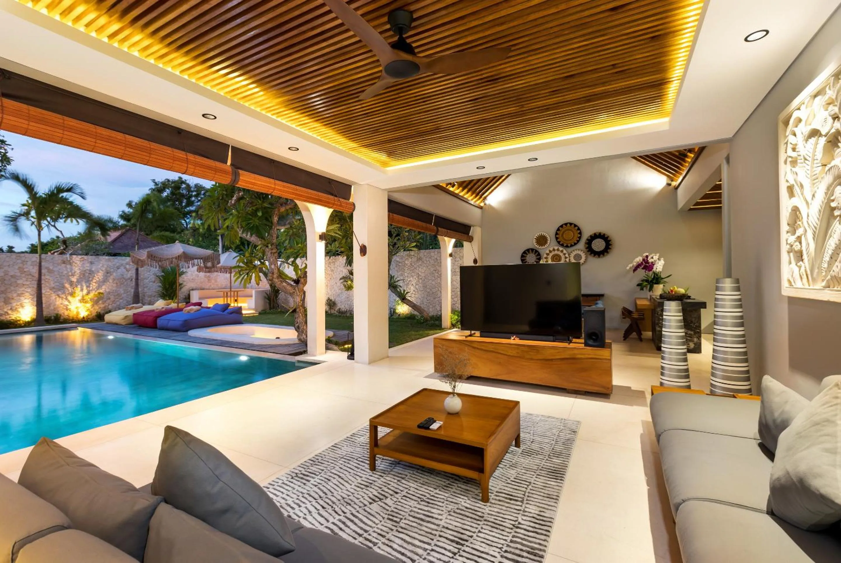 Living room in Navya Villas