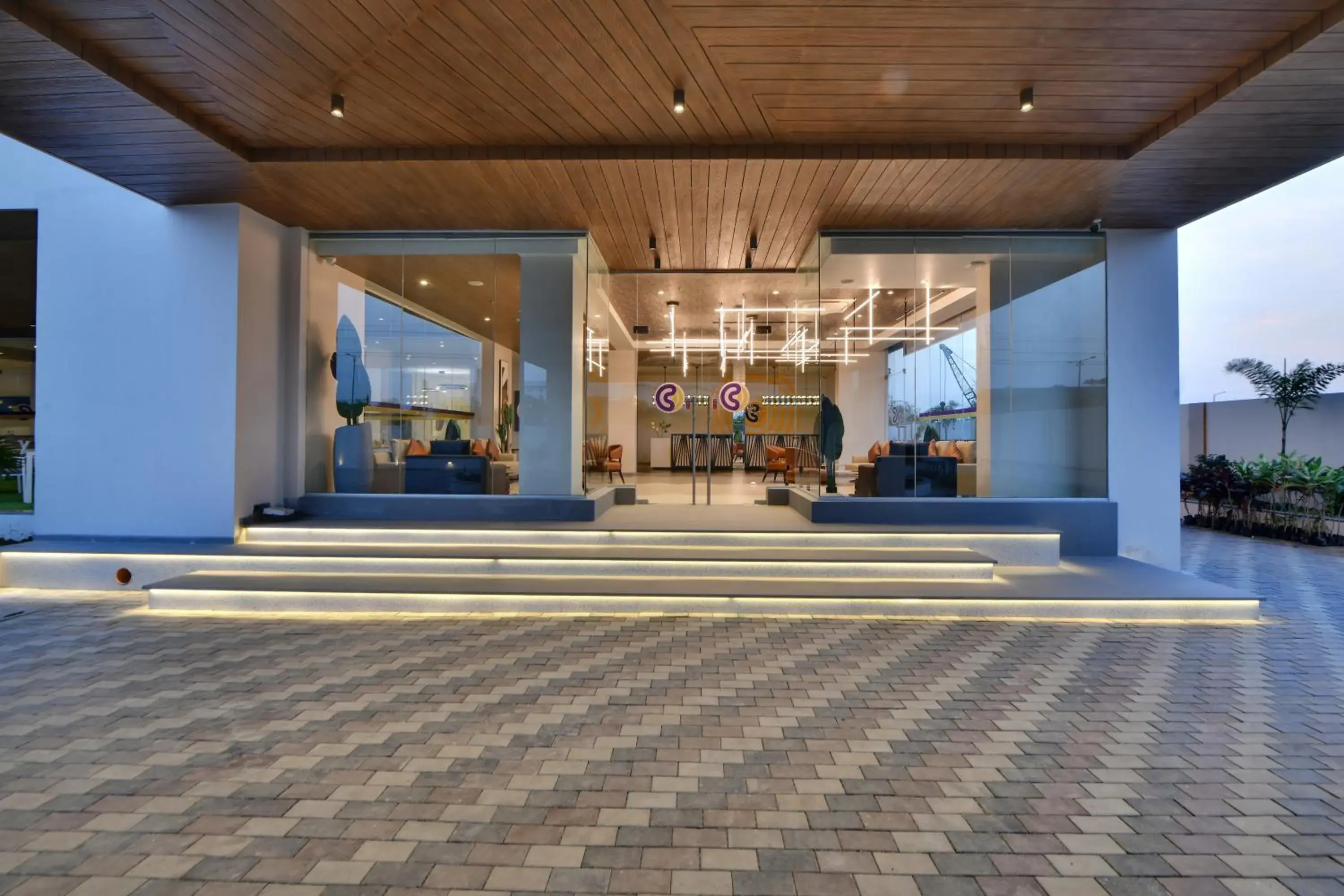 Property building in Click Hotel Pithampur Property building in Click Hotel Pithampur