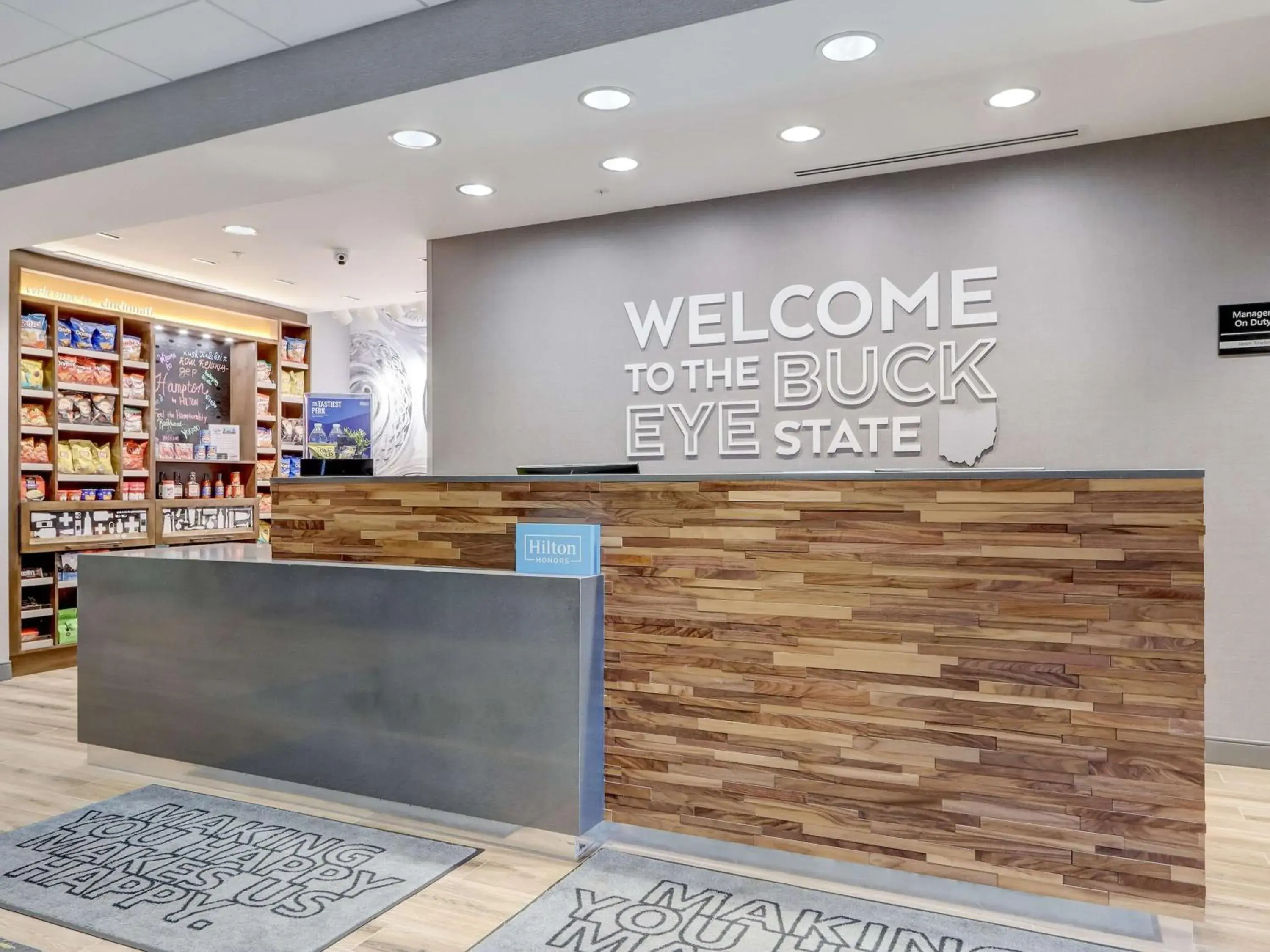 Lobby or reception in Hampton Inn & Suites Cincinnati Midtown Rookwood Lobby or reception in Hampton Inn & Suites Cincinnati Midtown Rookwood