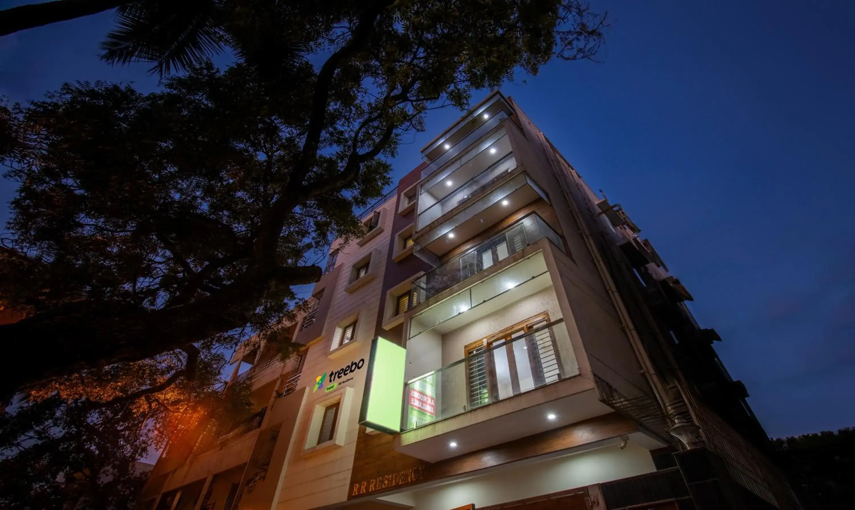 Facade/entrance in Treebo RR Residency, Sanjay Nagar Facade/entrance in Treebo RR Residency, Sanjay Nagar