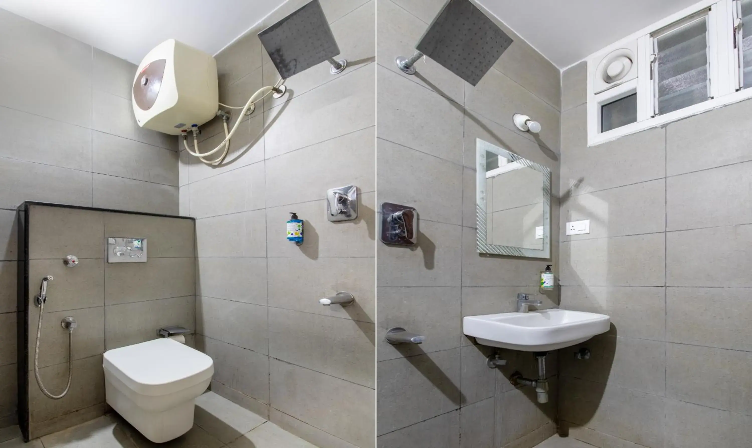 Bathroom in Treebo RR Residency, Sanjay Nagar Bathroom in Treebo RR Residency, Sanjay Nagar