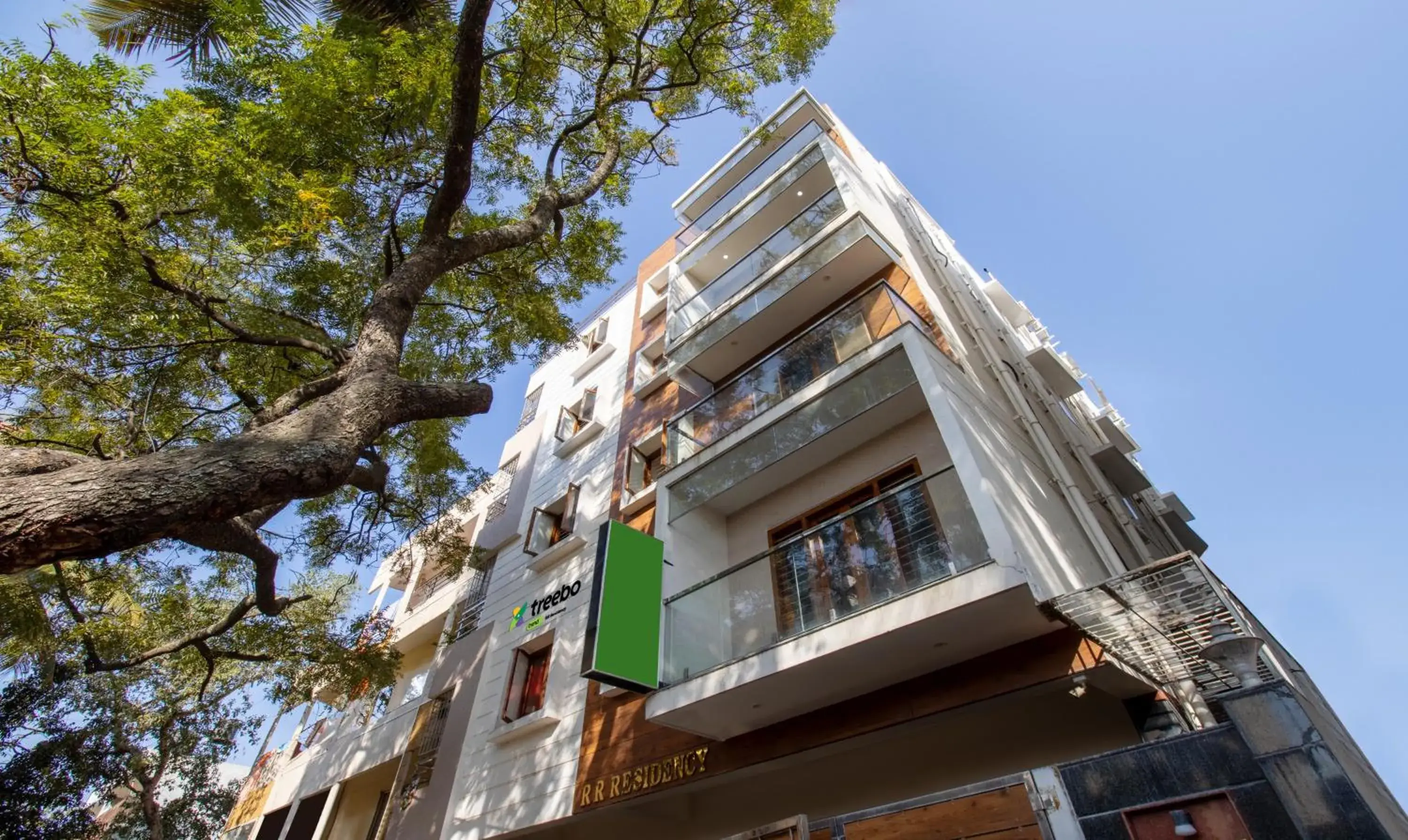 Facade/entrance in Treebo RR Residency, Sanjay Nagar Facade/entrance in Treebo RR Residency, Sanjay Nagar