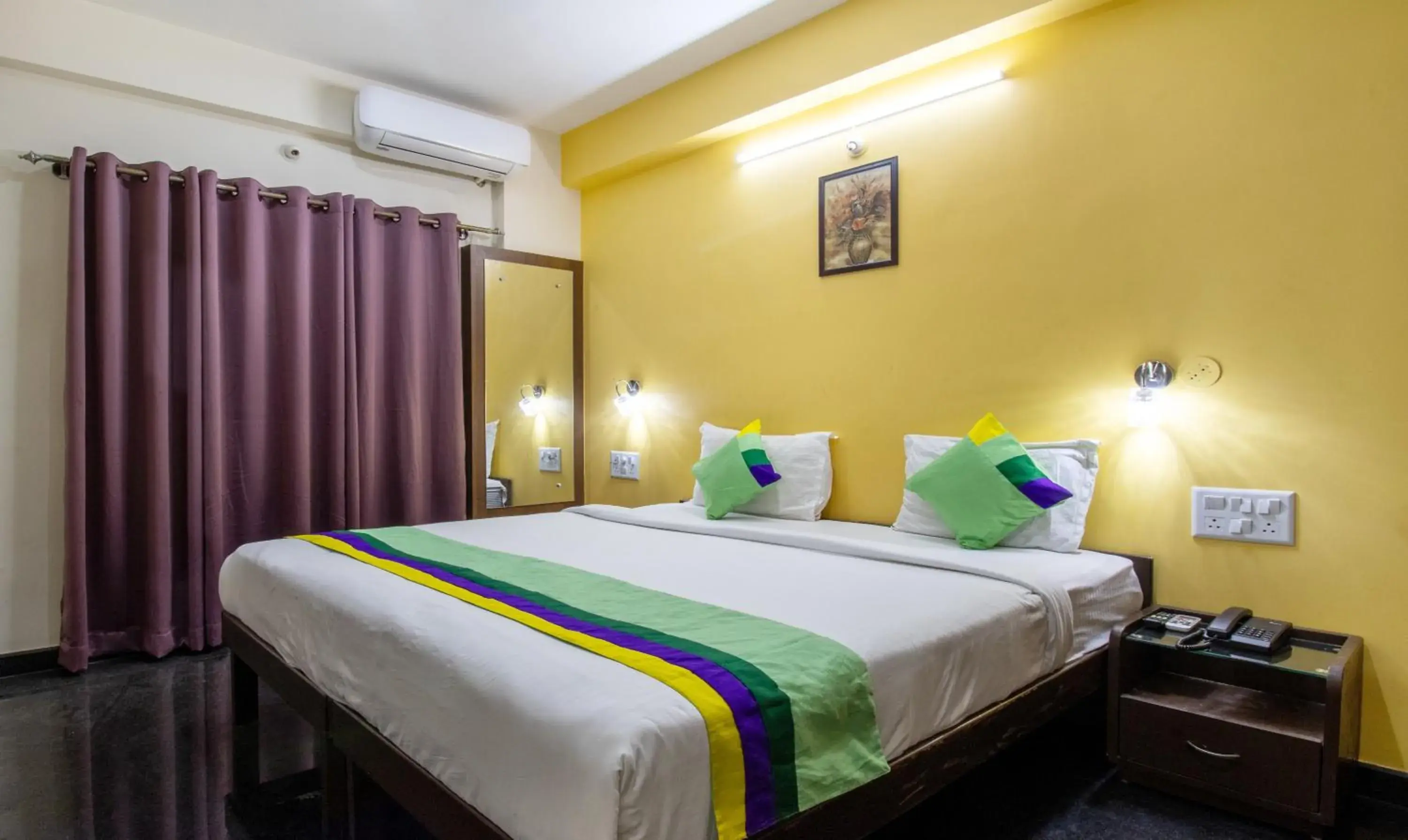 Bedroom, Bed in Treebo RR Residency, Sanjay Nagar Bedroom, Bed in Treebo RR Residency, Sanjay Nagar