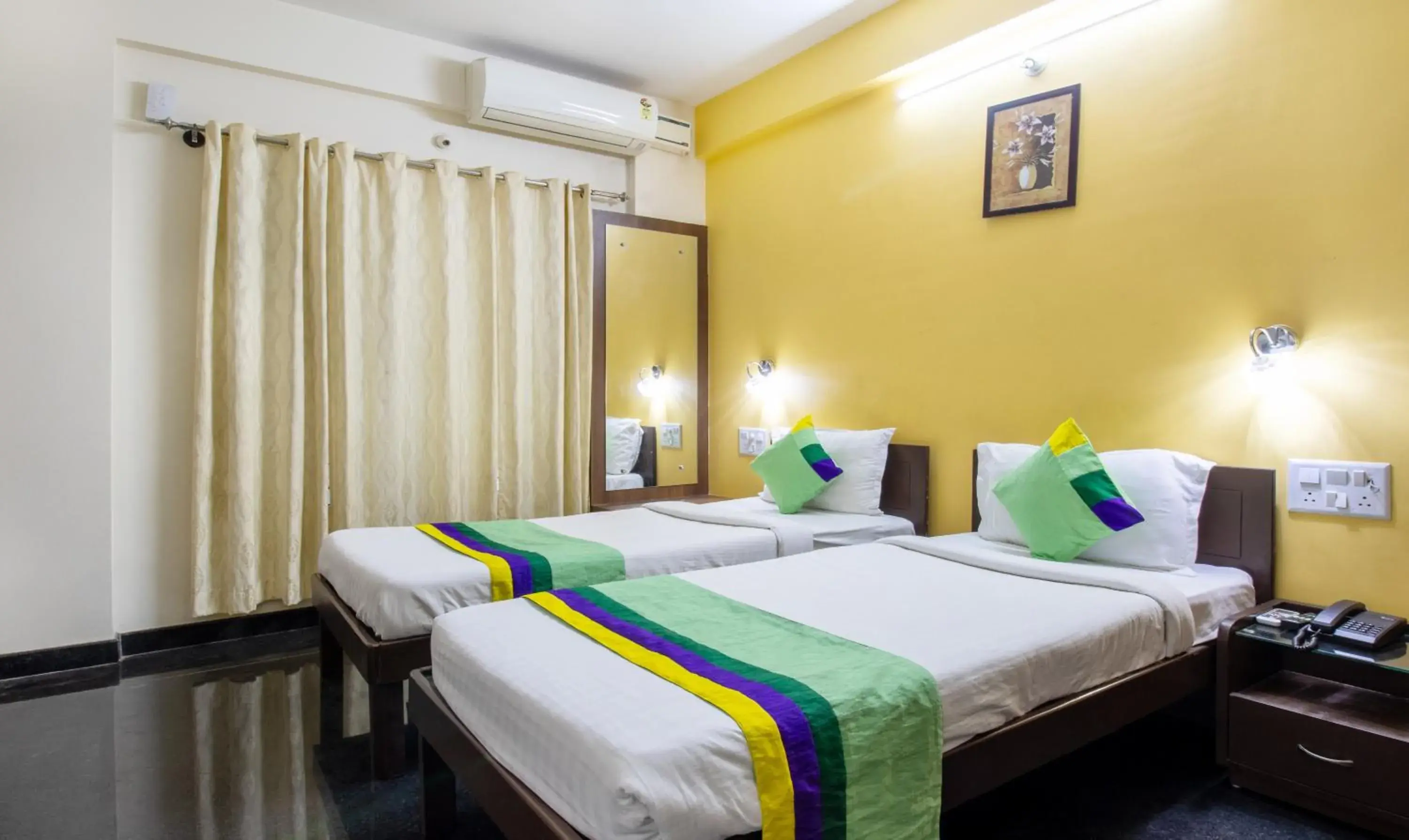Bedroom, Bed in Treebo RR Residency, Sanjay Nagar Bedroom, Bed in Treebo RR Residency, Sanjay Nagar