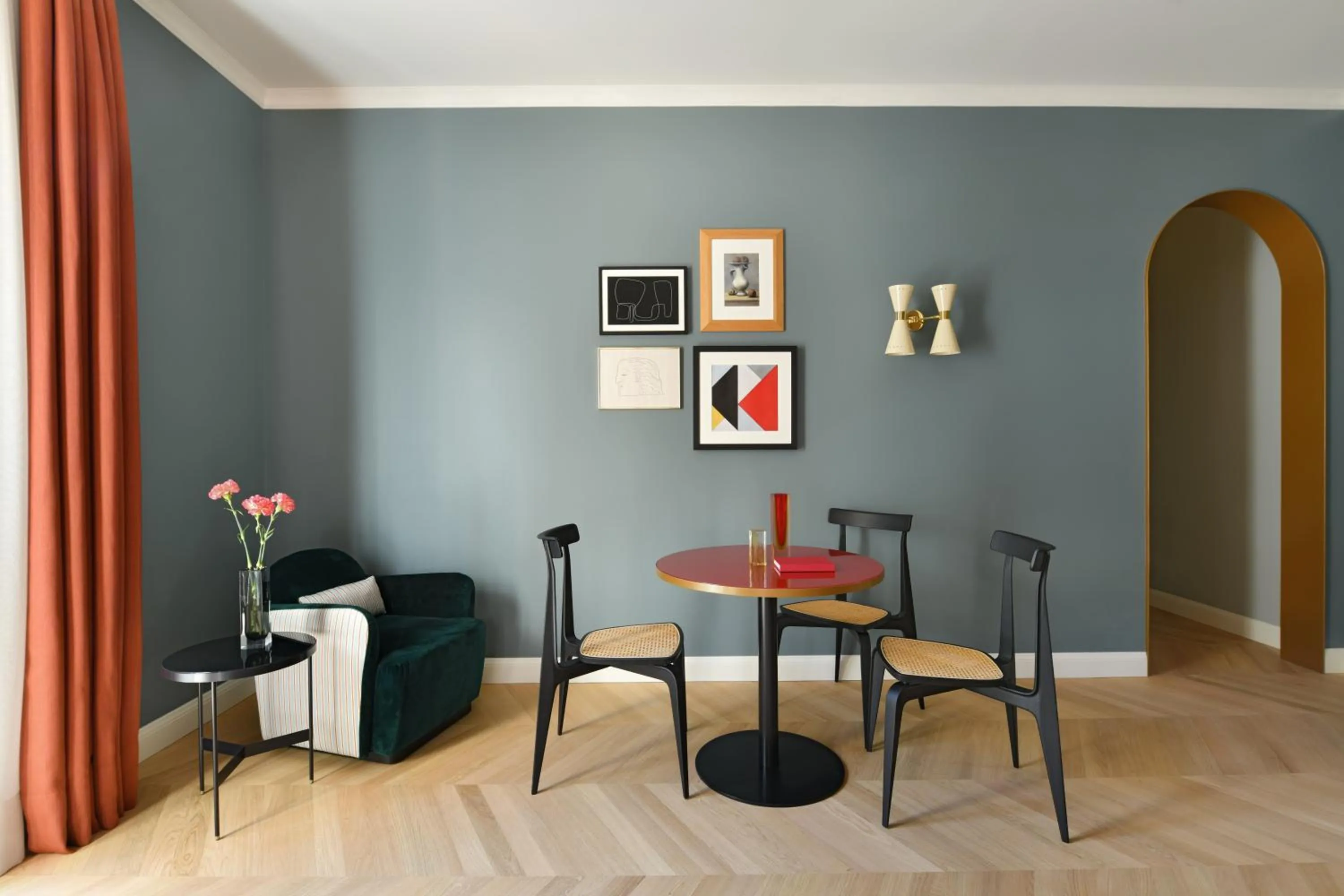 Living room in Casa Brivio