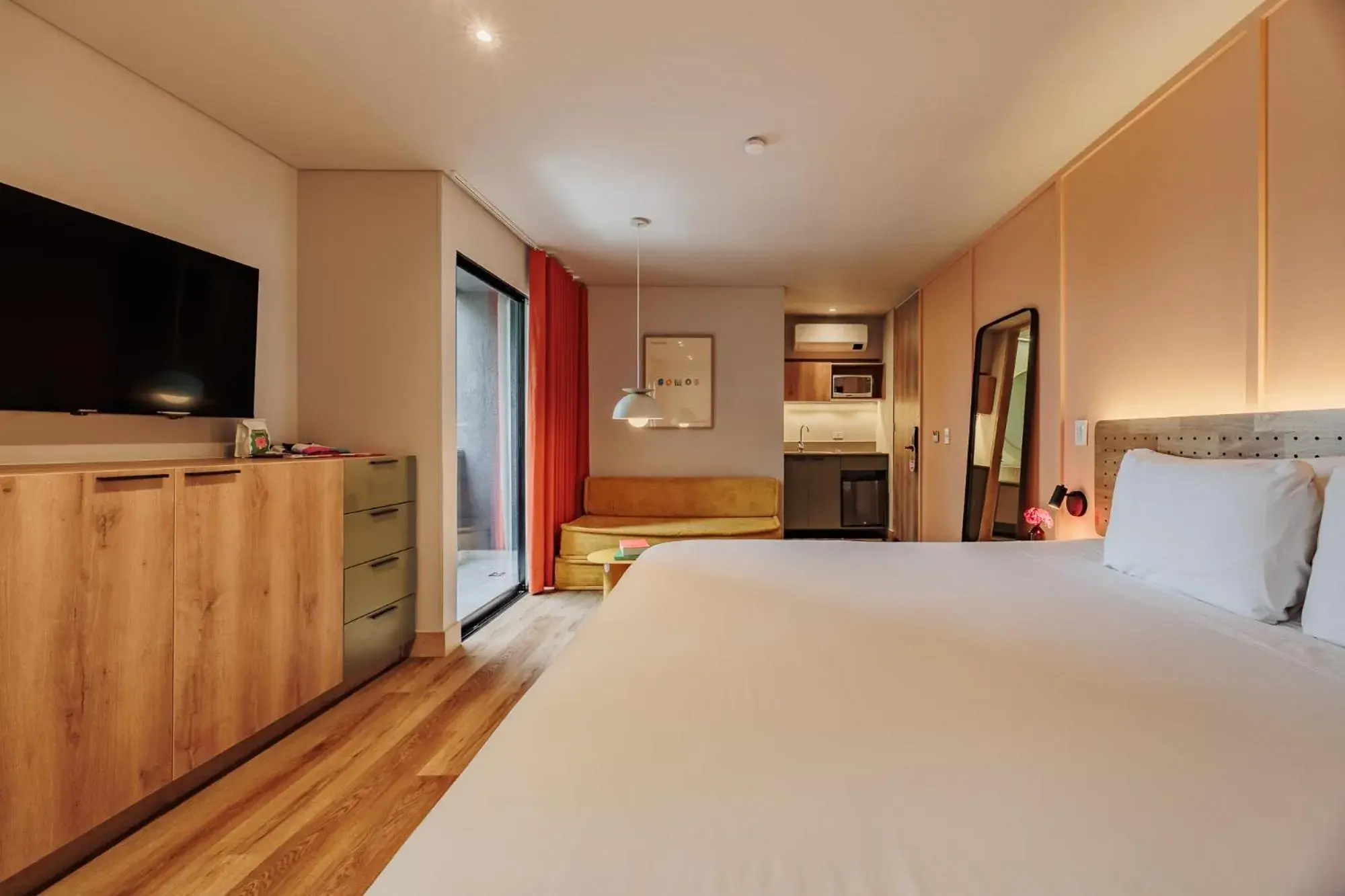 Family Studio Apartment with kitchen and Balcony in The Somos Central Hotel Poblado Family Studio Apartment with kitchen and Balcony in The Somos Central Hotel Poblado