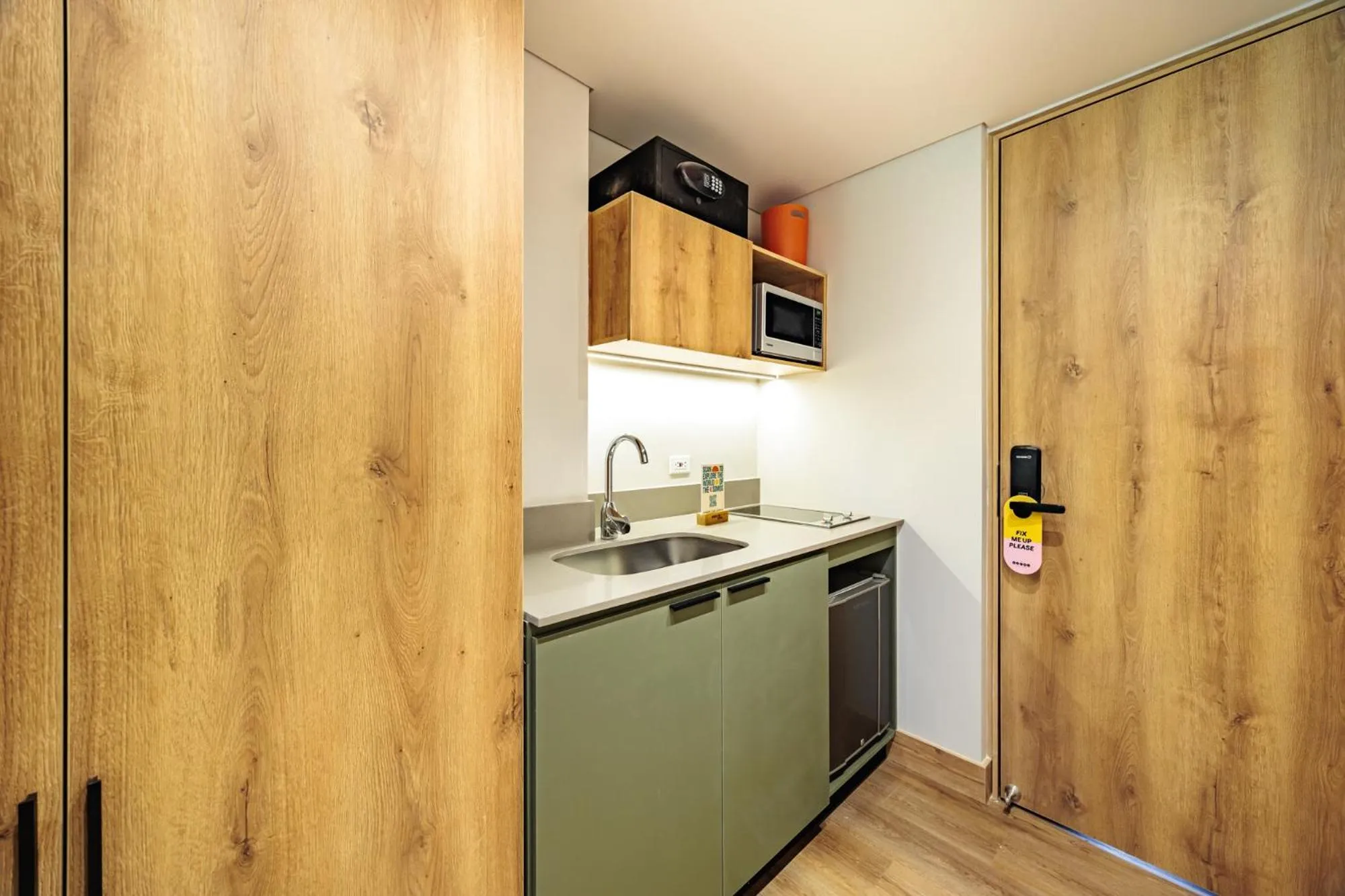 Kitchen or kitchenette in The Somos Central Hotel Poblado