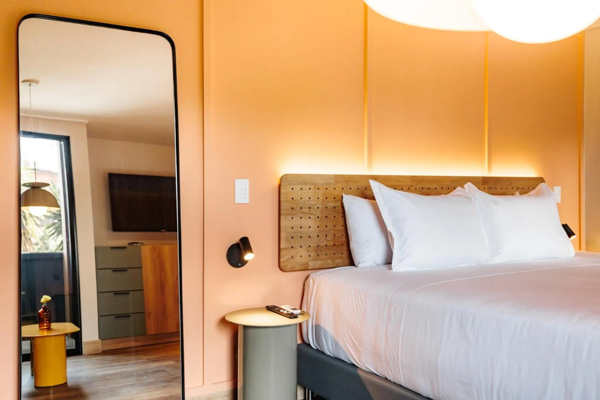 Bed in The Somos Central Hotel Poblado