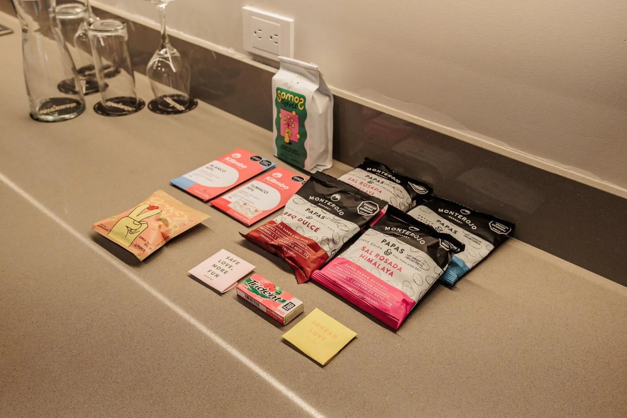 minibar in The Somos Central Hotel Poblado