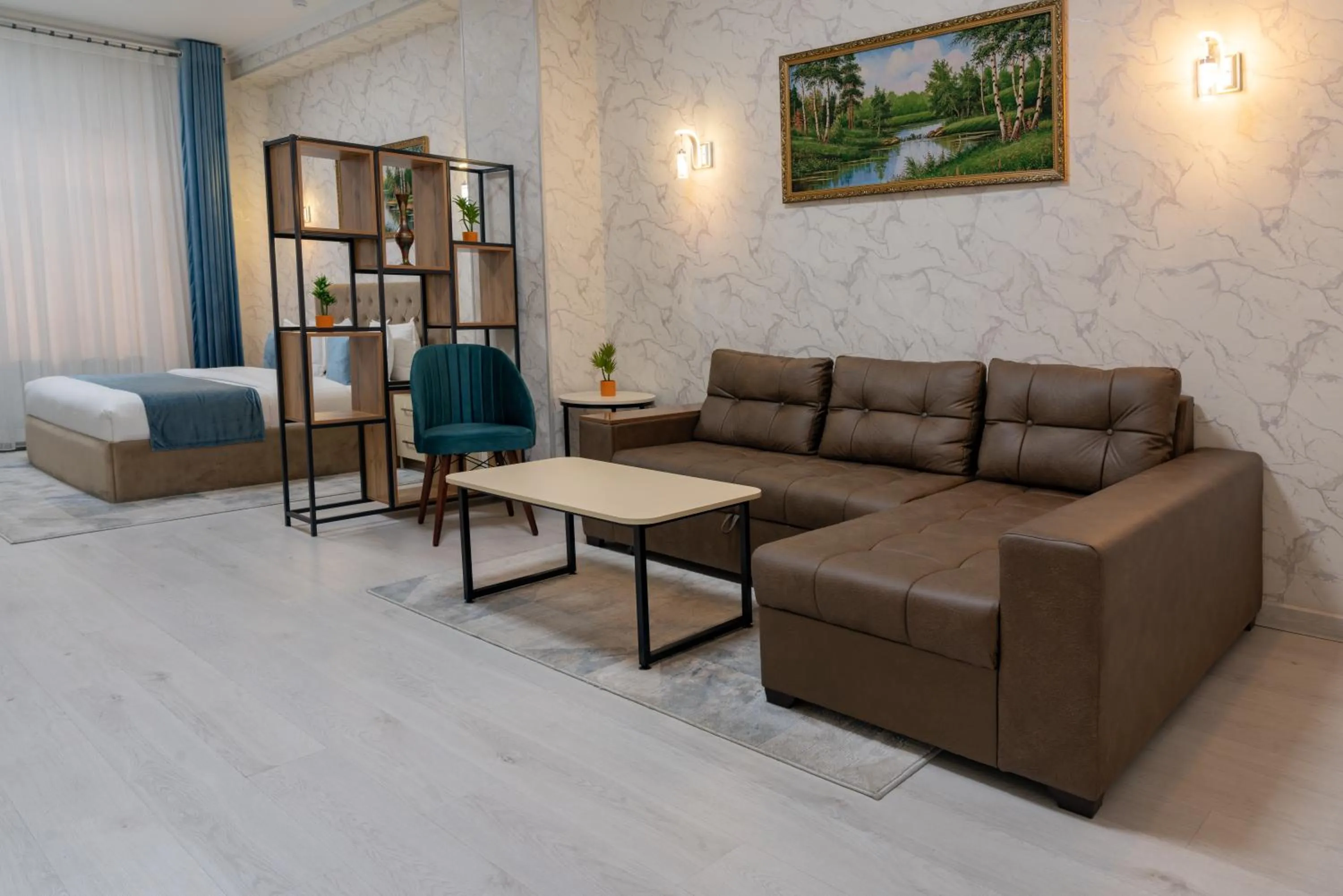 Seating area in The Tower Hotel Tashkent by HotelPro Group