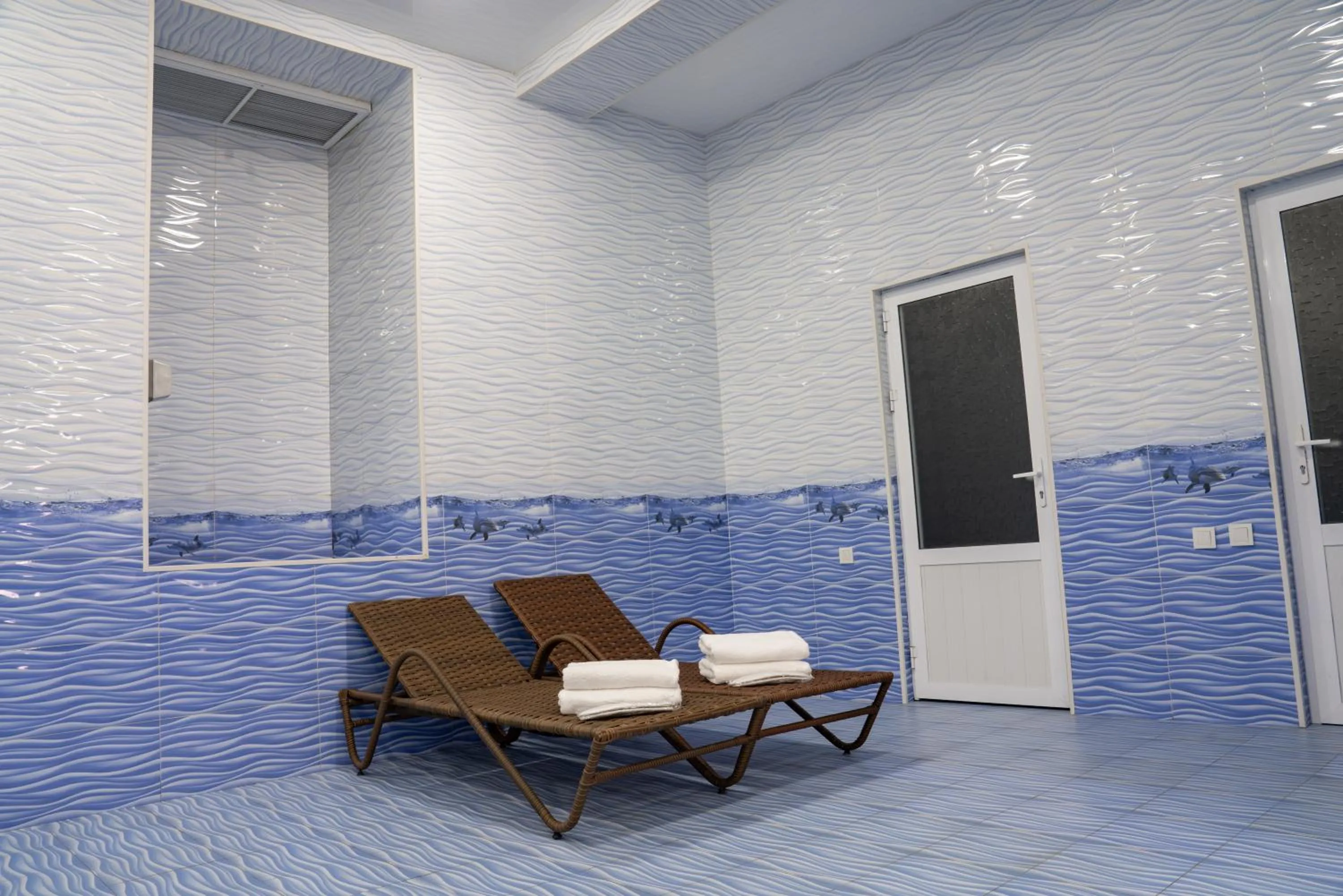 Swimming pool in The Tower Hotel Tashkent by HotelPro Group