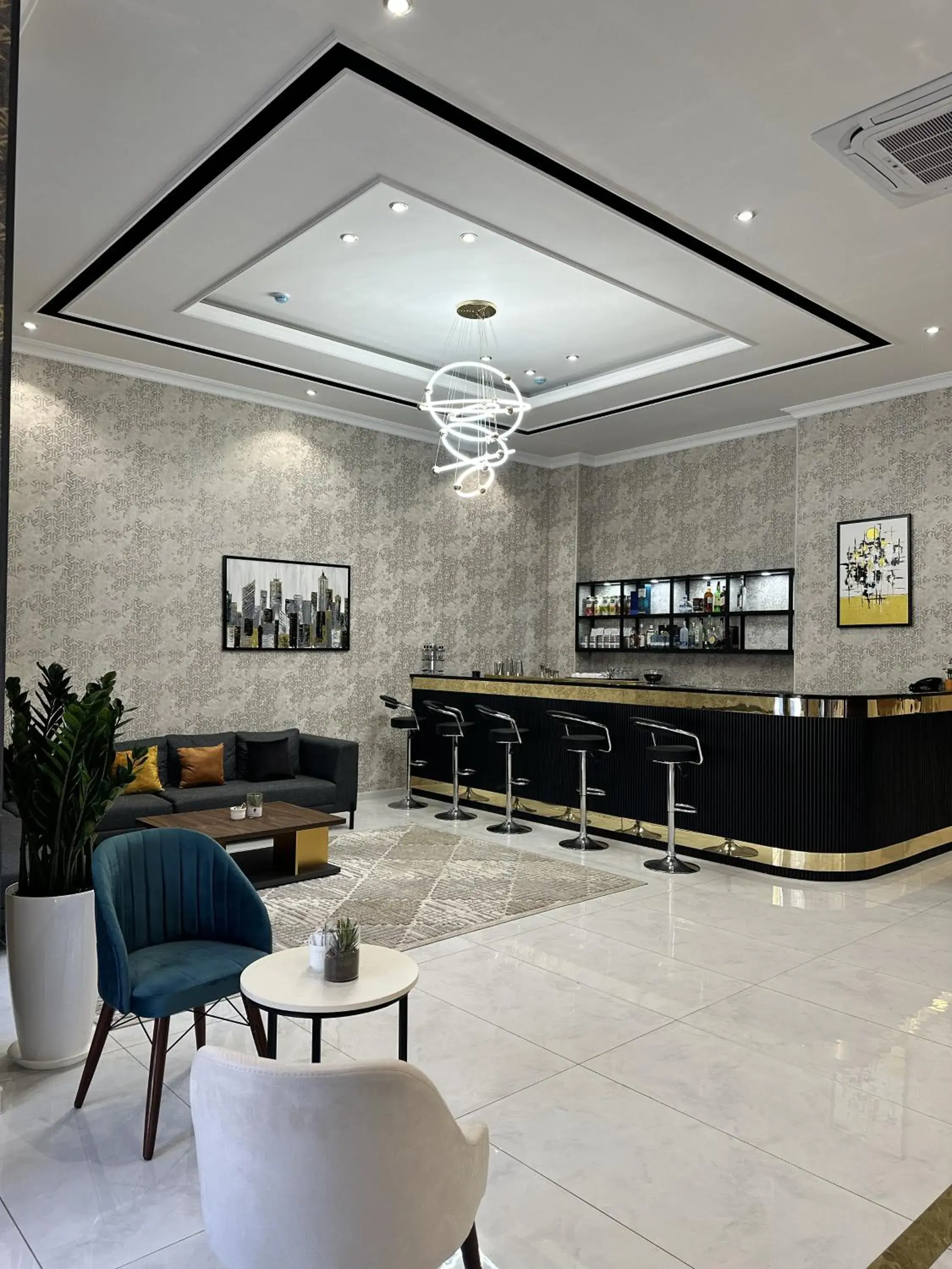 Lounge or bar in The Tower Hotel Tashkent by HotelPro Group Lounge or bar in The Tower Hotel Tashkent by HotelPro Group