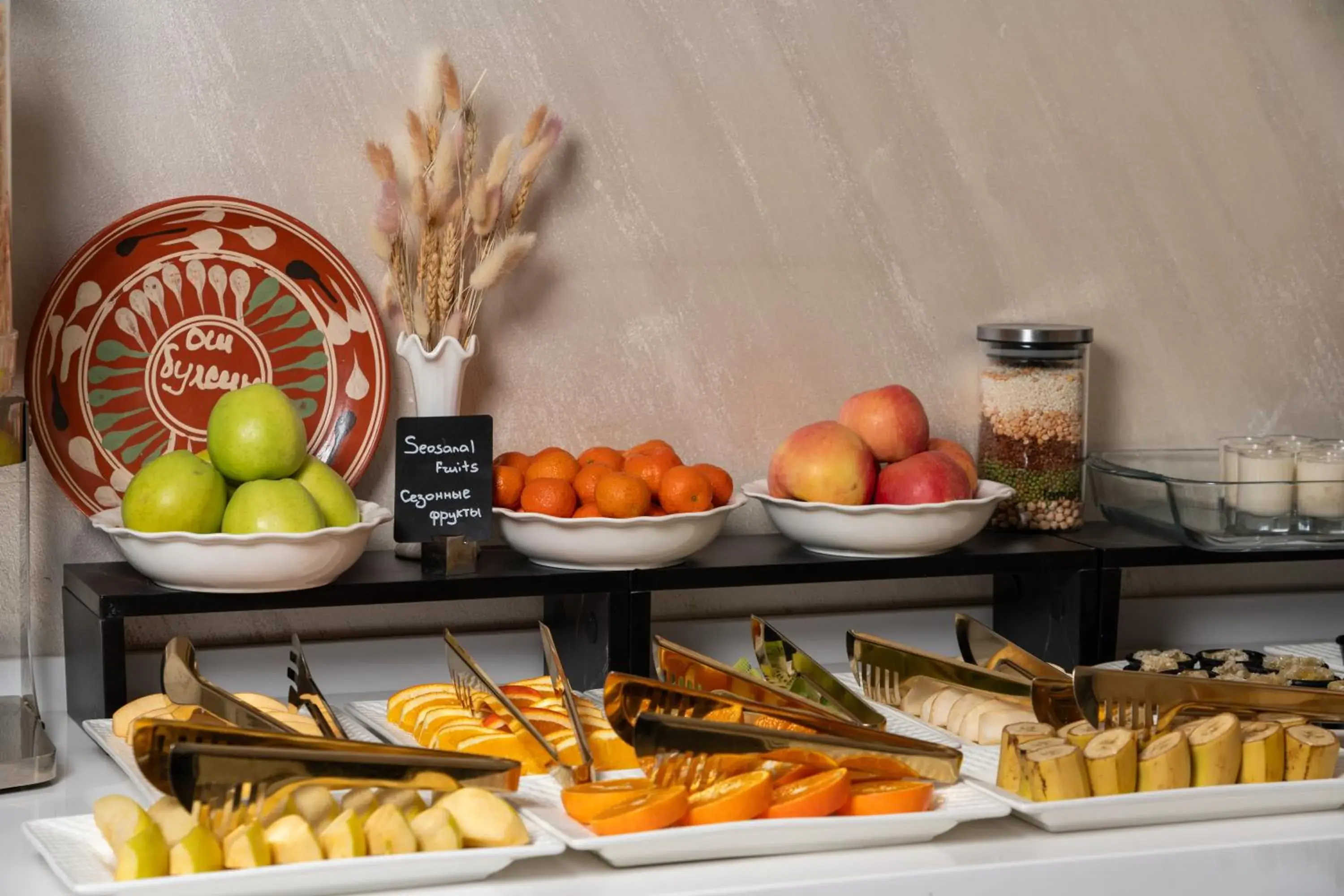 Buffet breakfast in The Tower Hotel Tashkent by HotelPro Group Buffet breakfast in The Tower Hotel Tashkent by HotelPro Group