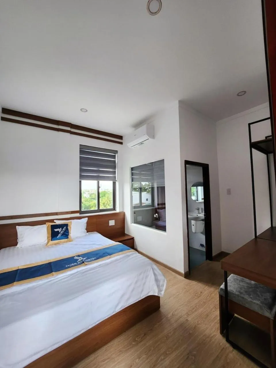 Bed in THIÊN NGA HOTEL