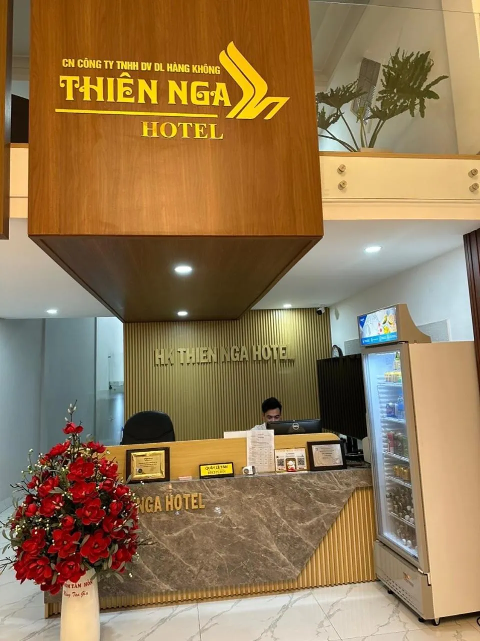 Lobby or reception in THIÊN NGA HOTEL
