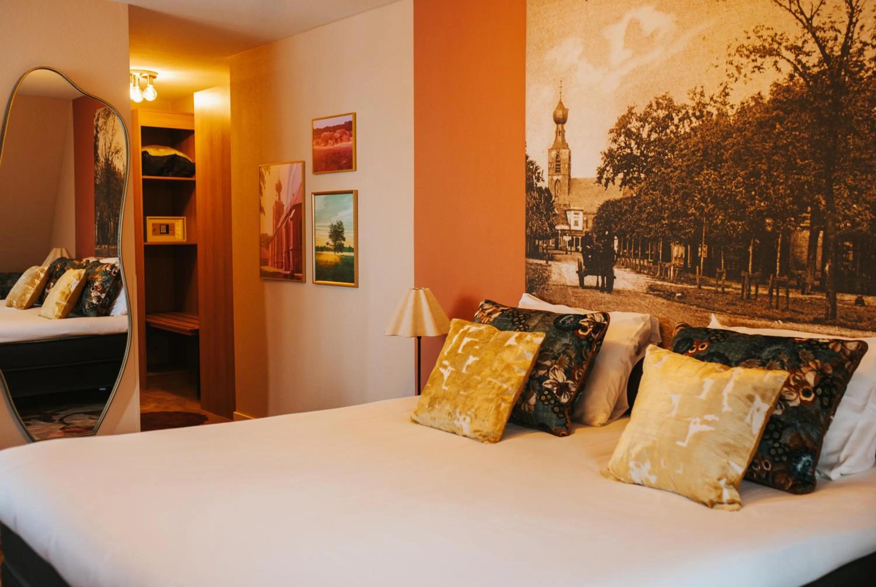 Bed in Hotel Wesseling