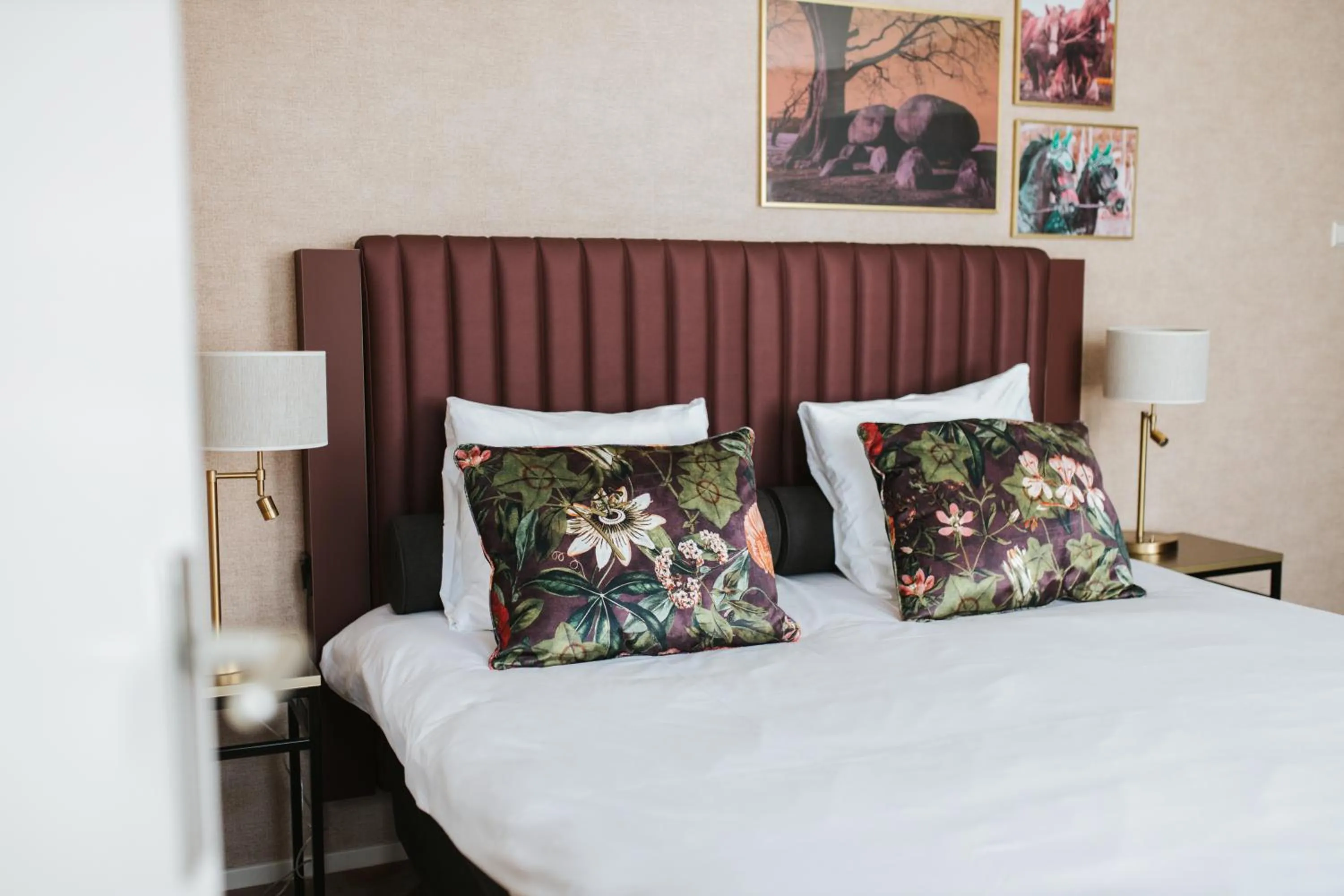 Bed in Hotel Wesseling