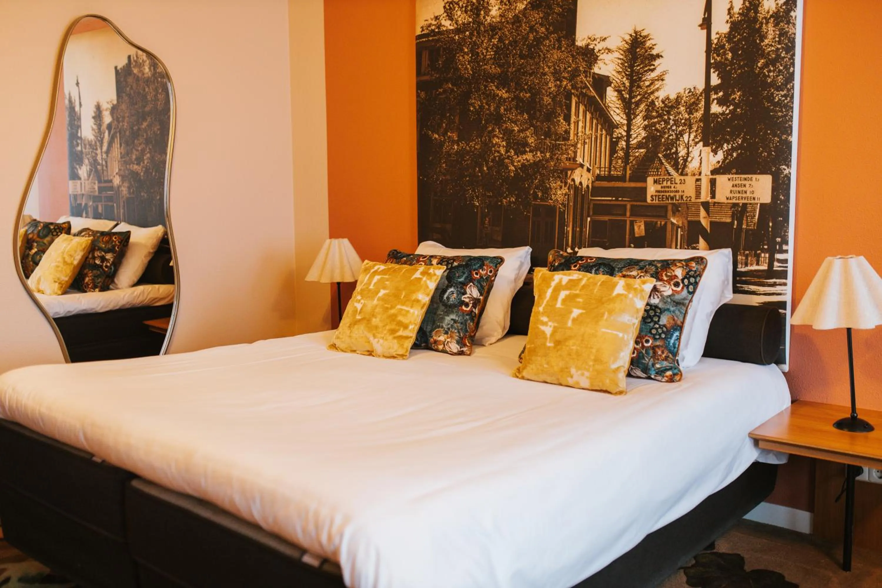 Bed in Hotel Wesseling