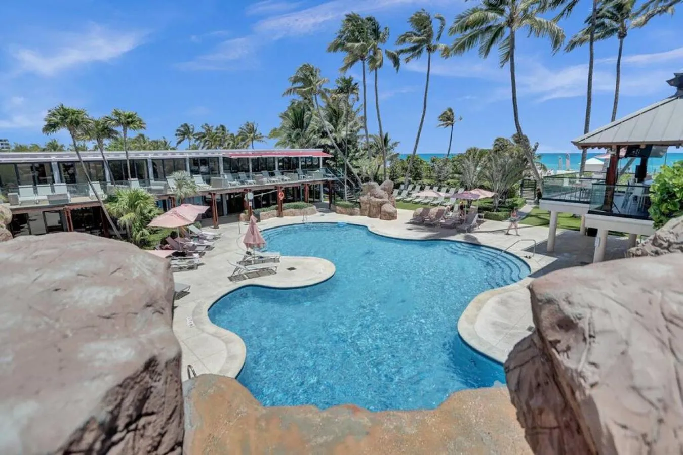 Swimming pool in Full ocean view Huge private terrace 1002