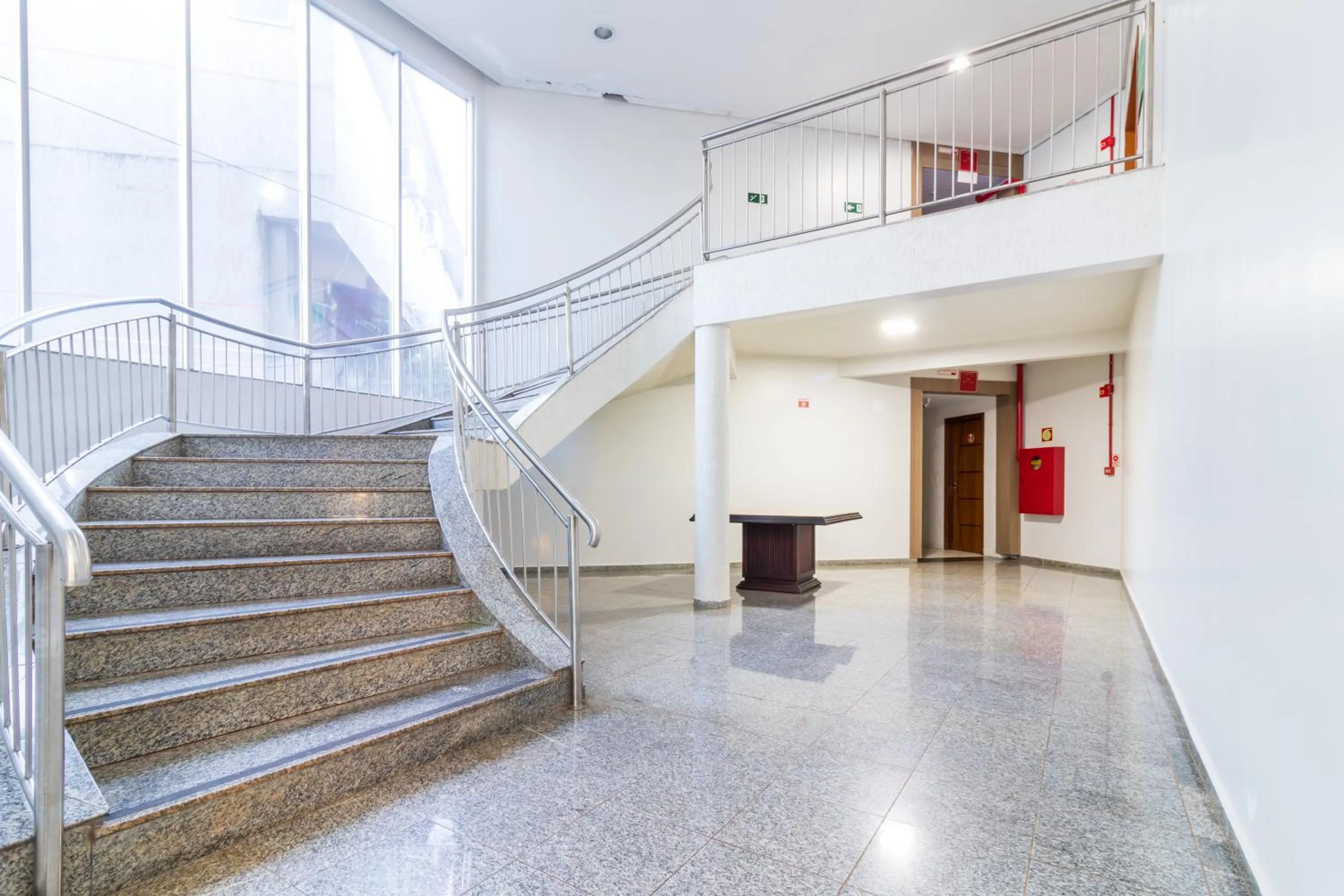 Lobby or reception in Foz Budget Hotel