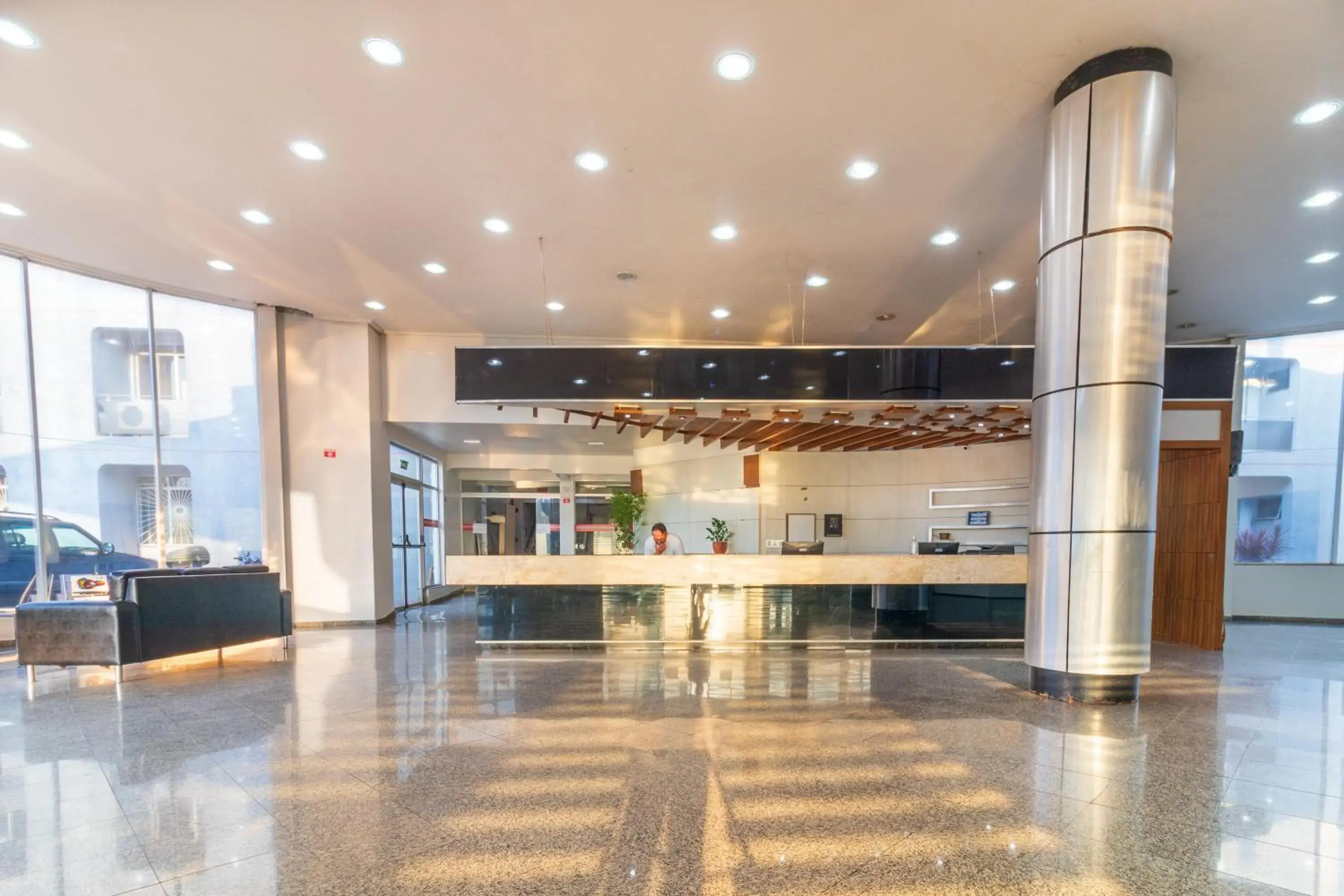 Living room in Foz Budget Hotel Living room in Foz Budget Hotel