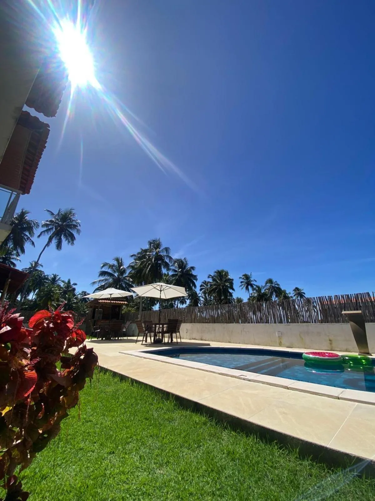 Garden in Pousada Canouan