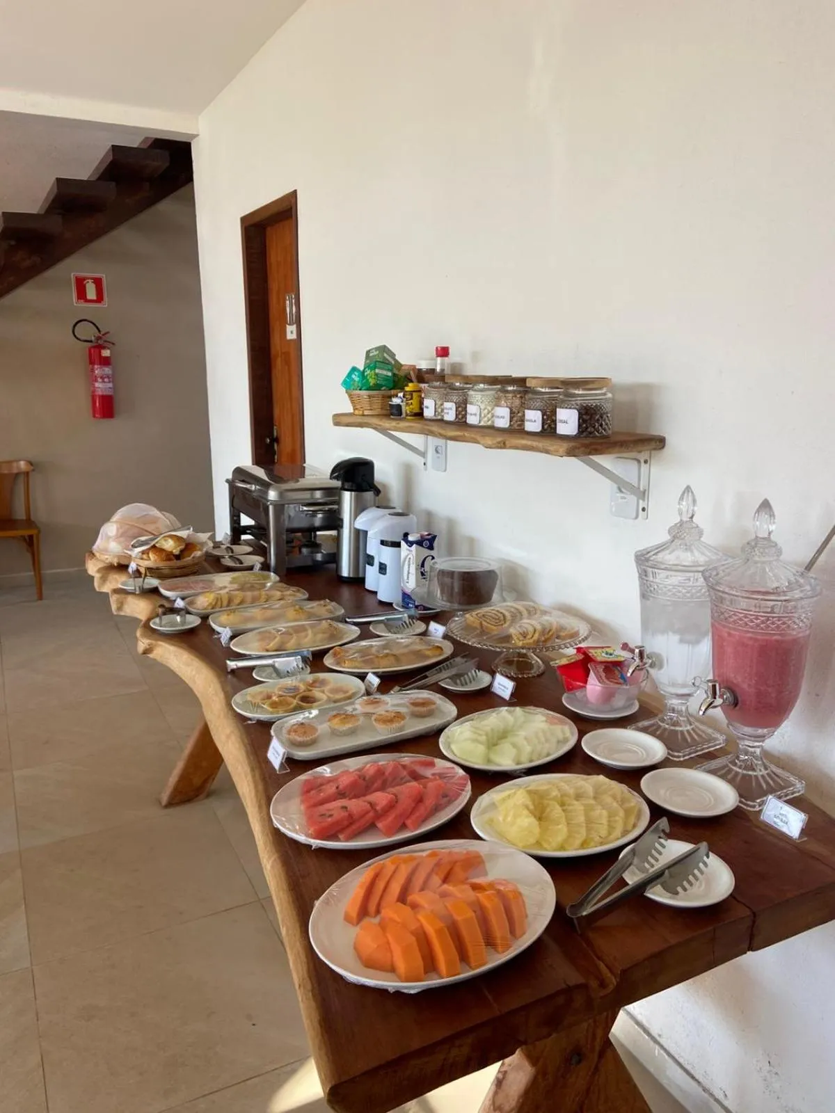 Breakfast in Pousada Canouan