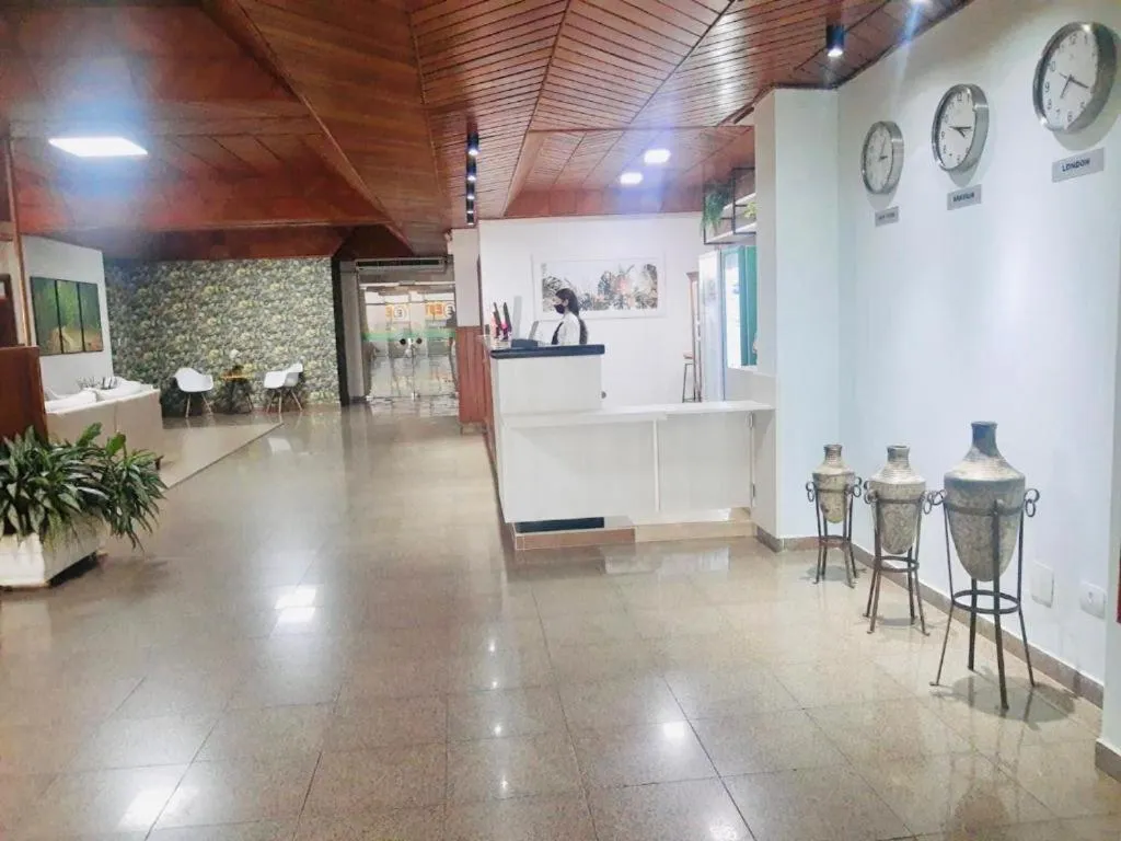 Lobby or reception in GoldMen Select Maringá