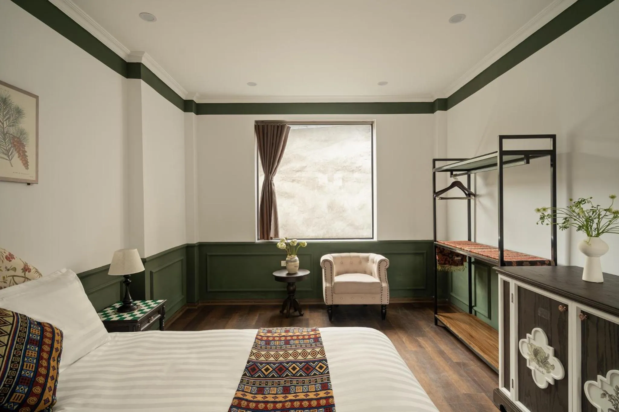 Photo of the whole room, Bed in The Gate Boutique Hotel Sapa