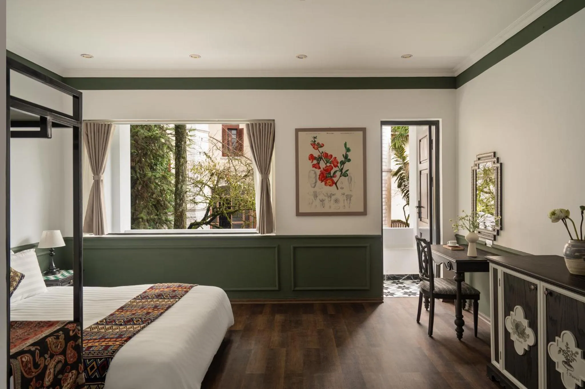 Photo of the whole room, Bed in The Gate Boutique Hotel Sapa