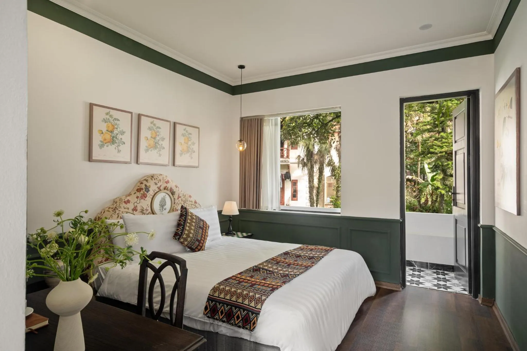 Photo of the whole room, Bed in The Gate Boutique Hotel Sapa