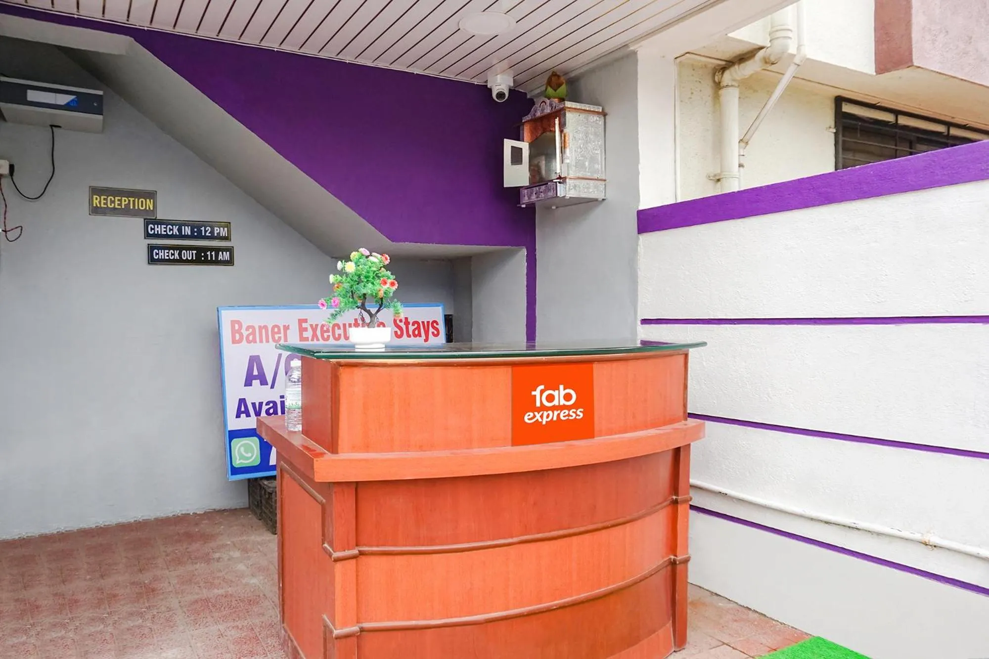 Lobby or reception in Via Baner Executive