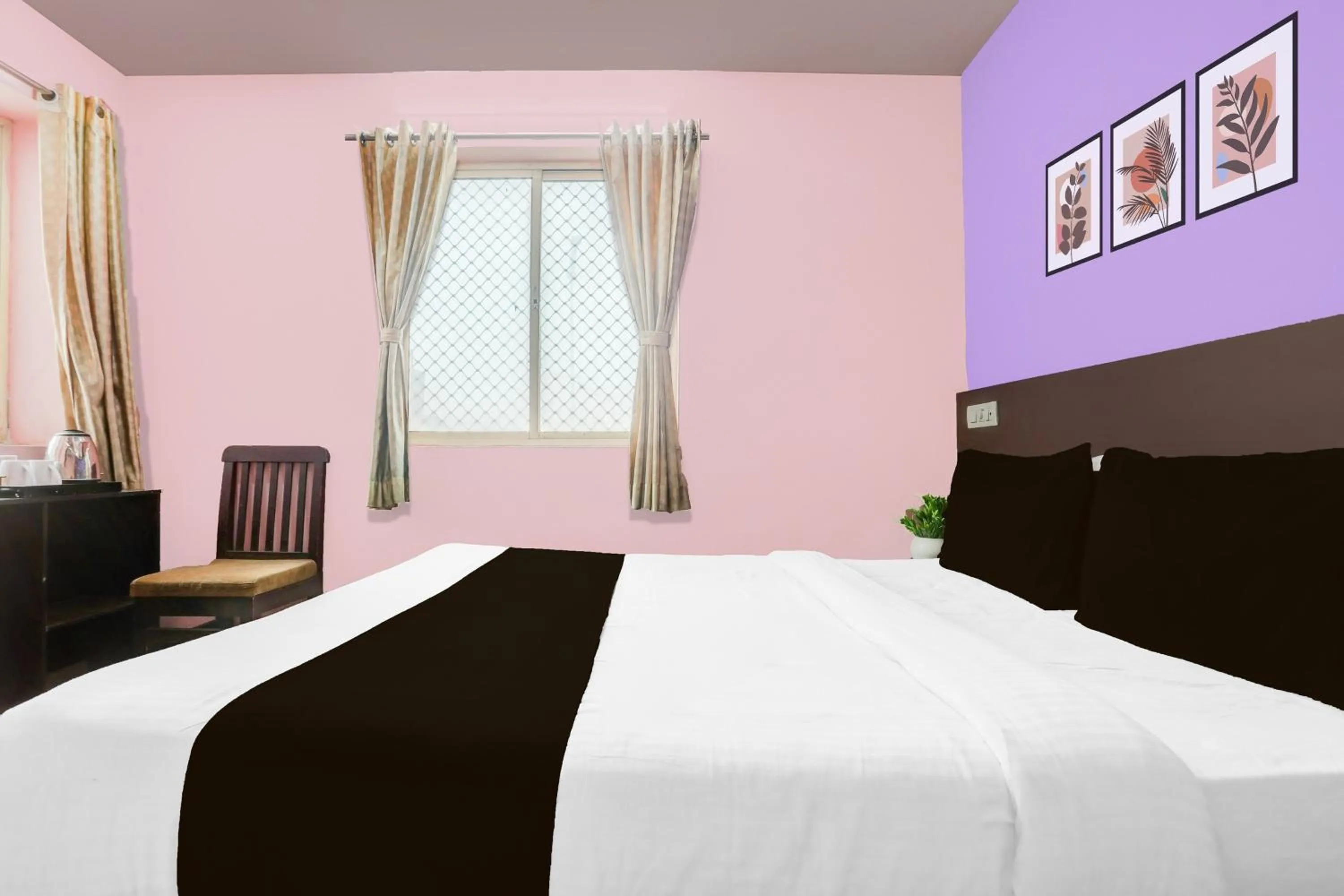 Bedroom, Bed in Hotel O Karakambadi Near Alipiri Formerly BVN Grand