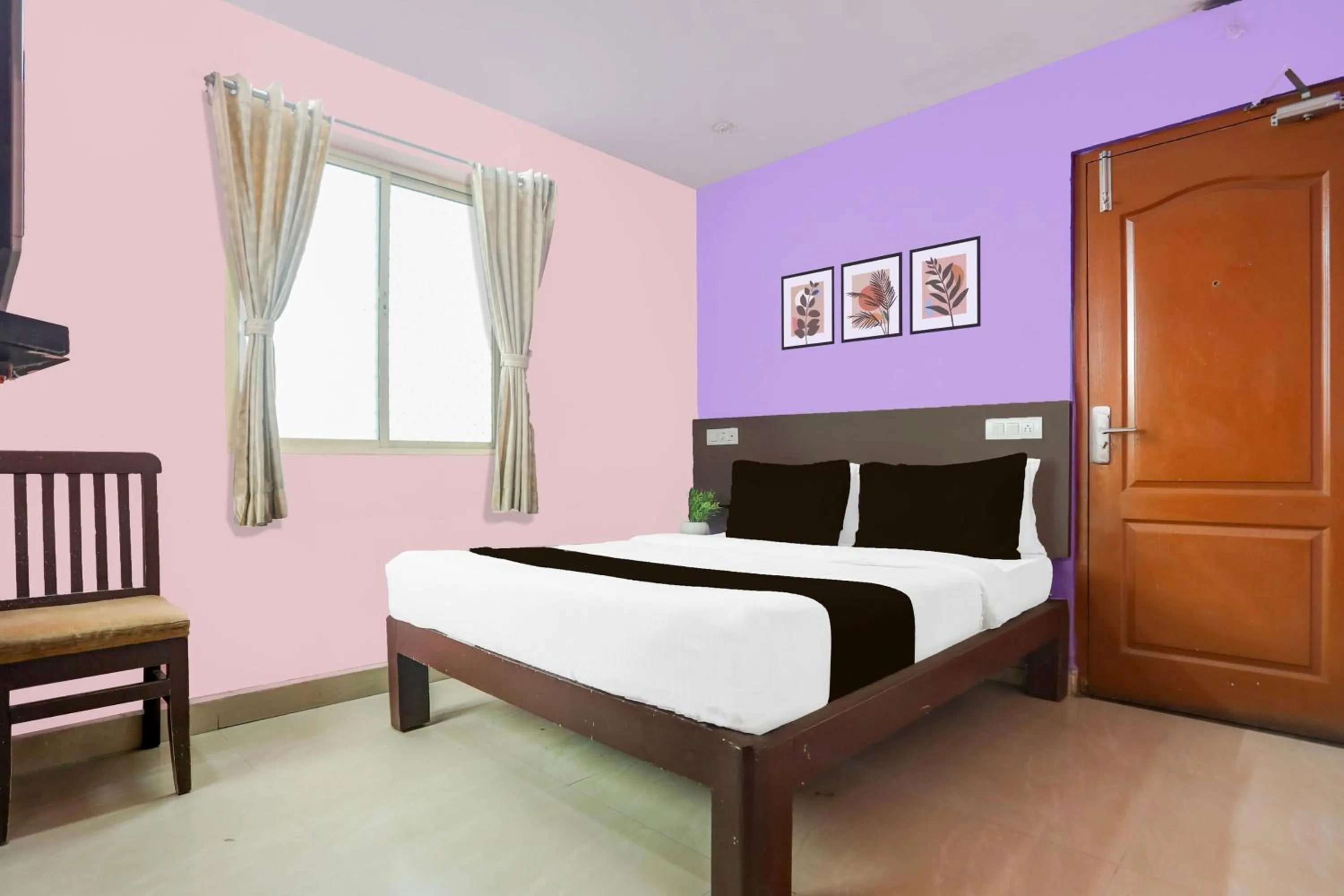 Bedroom, Bed in Hotel O Karakambadi Near Alipiri Formerly BVN Grand