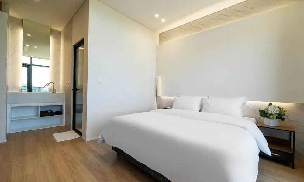 Bed in Hillsnorkelbeach hotel Bed in Hillsnorkelbeach hotel