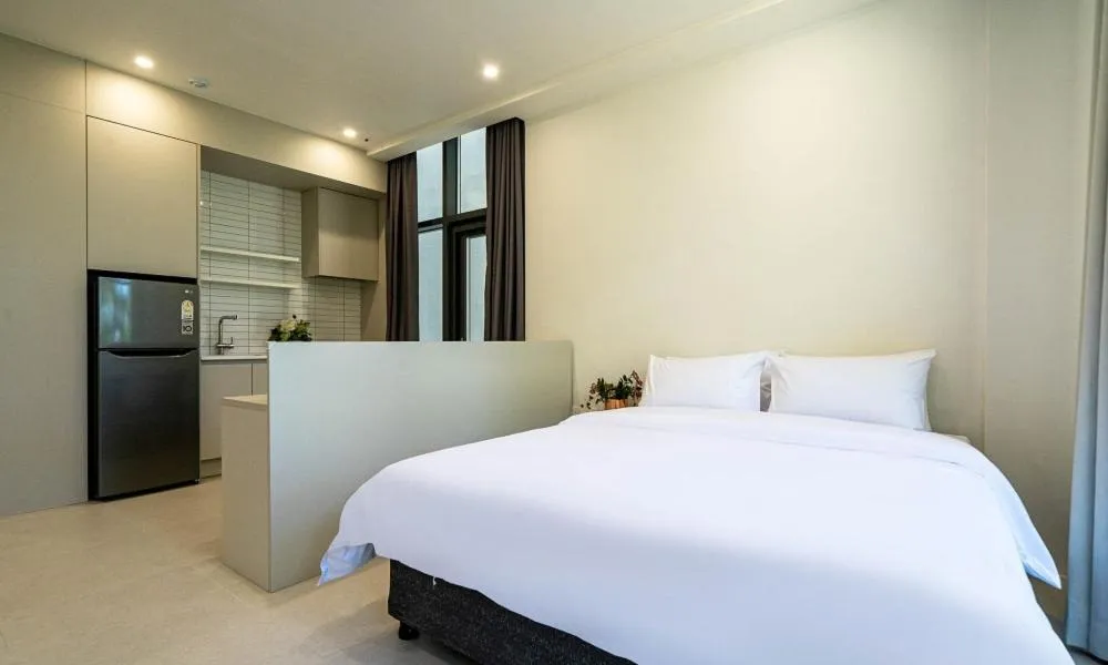 Bed in Hillsnorkelbeach hotel