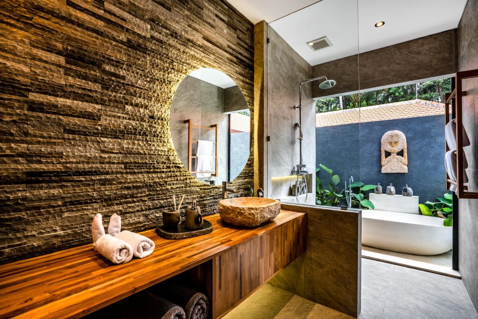 Shower in Villa Jungle Rendez Vous by BaliSuperHost