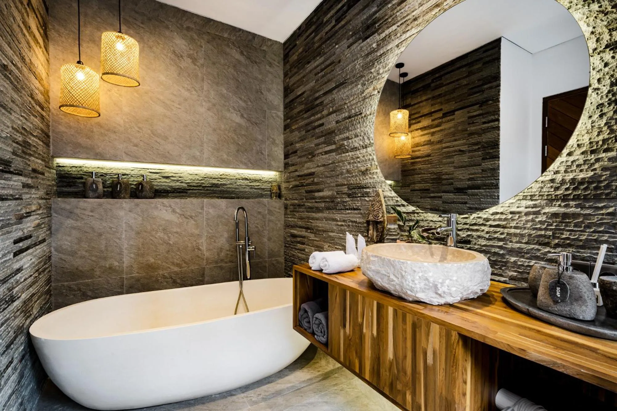 Shower in Villa Jungle Rendez Vous by BaliSuperHost