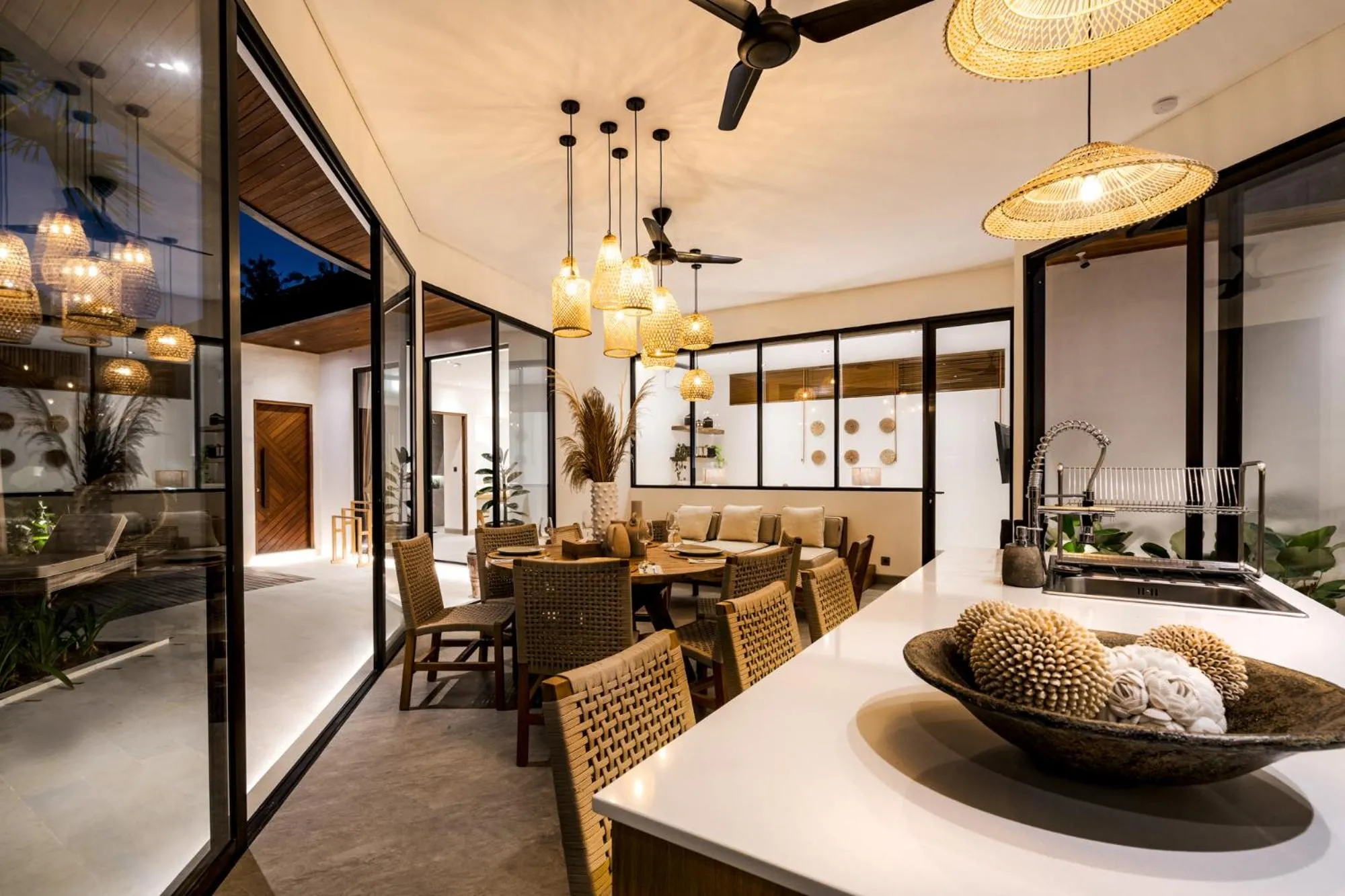 Kitchen or kitchenette in Villa Jungle Rendez Vous by BaliSuperHost