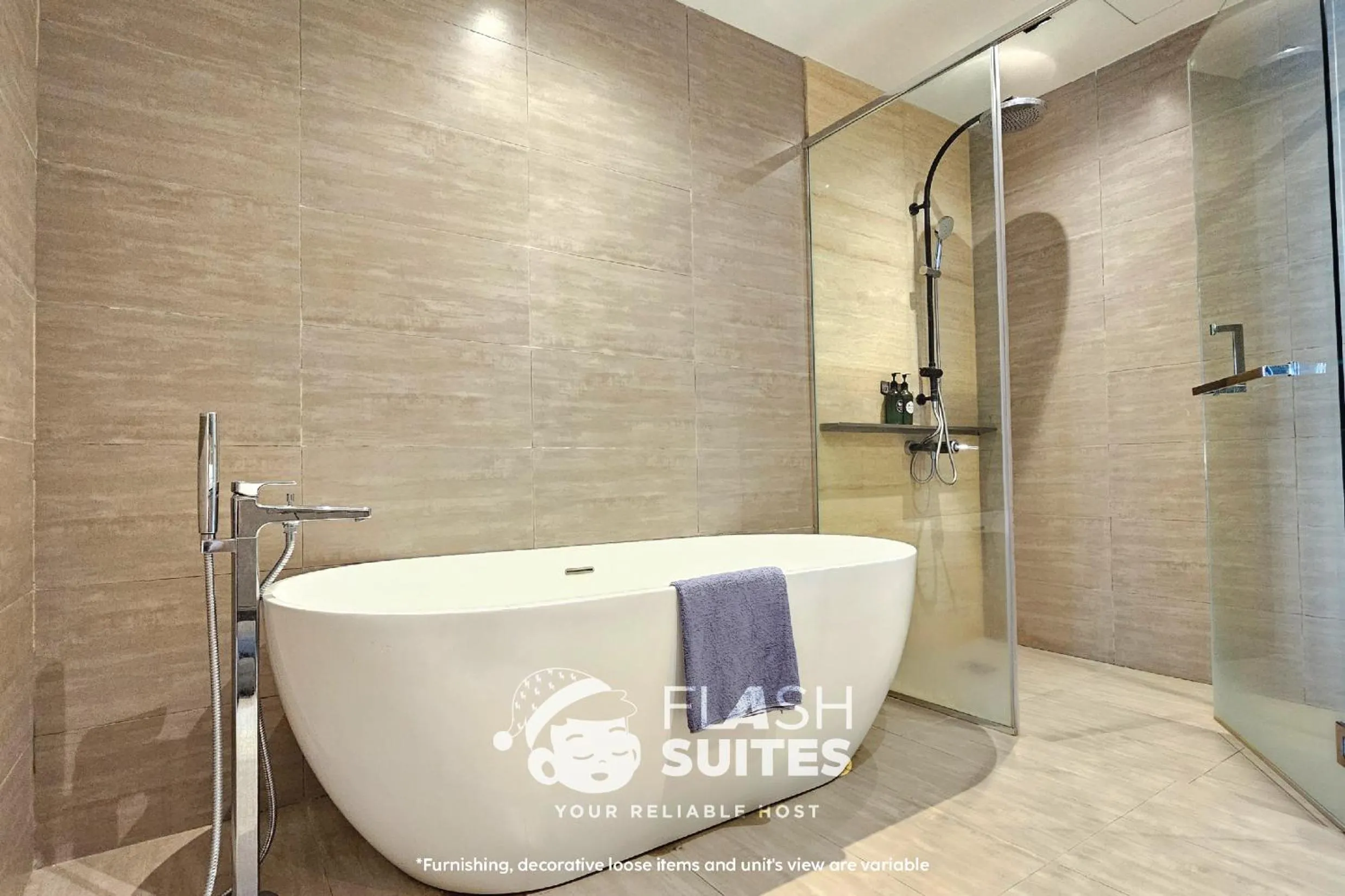 Premium One-Bedroom Suite with Bathtub in Expressionz Premium Suites KLCC by BYON