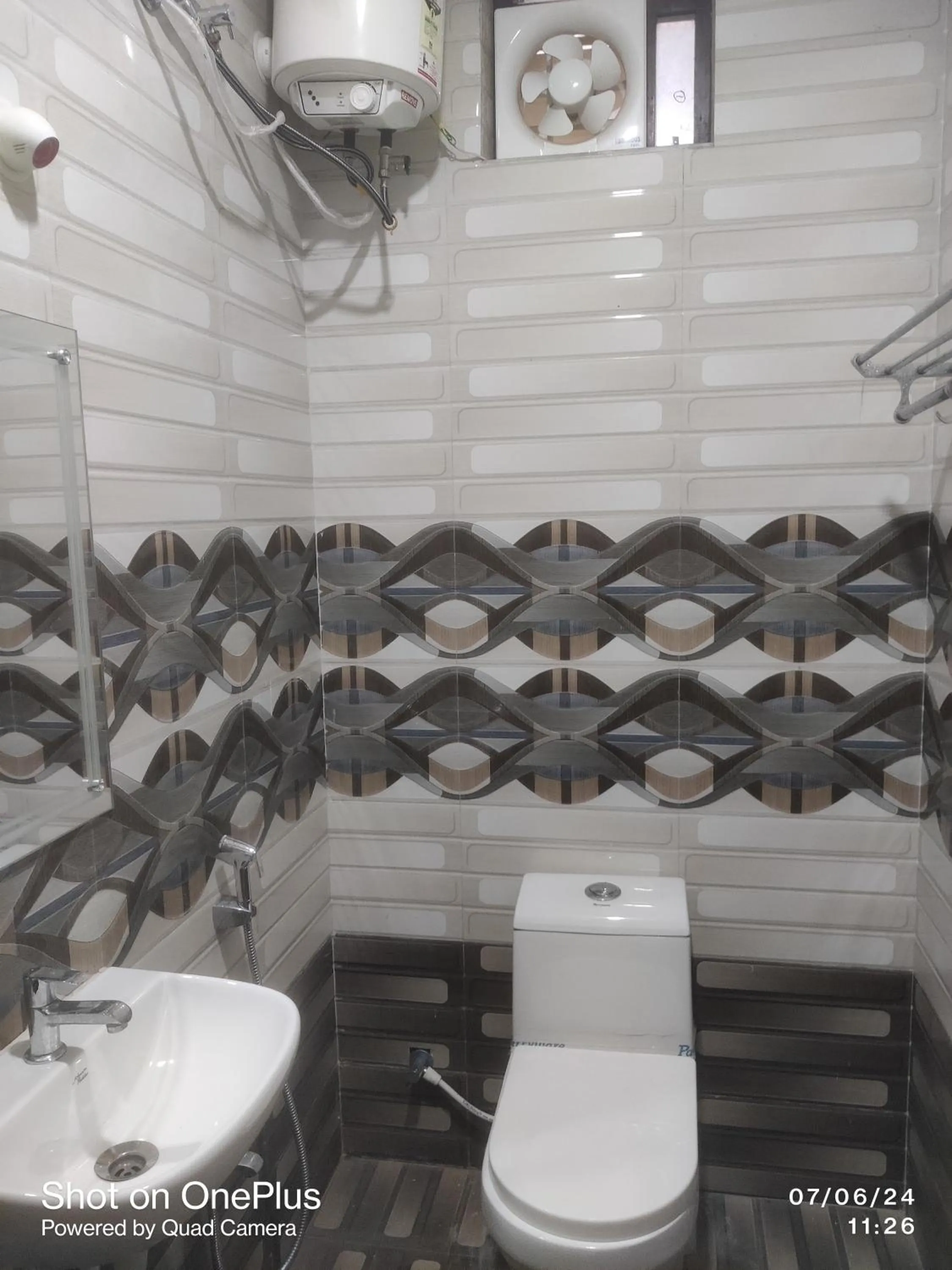 Toilet in Hotel Praj Paradise