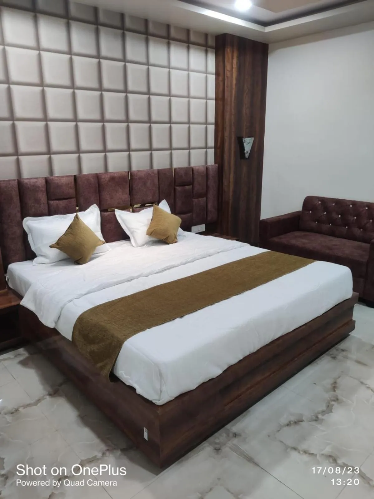 Bed in Hotel Praj Paradise